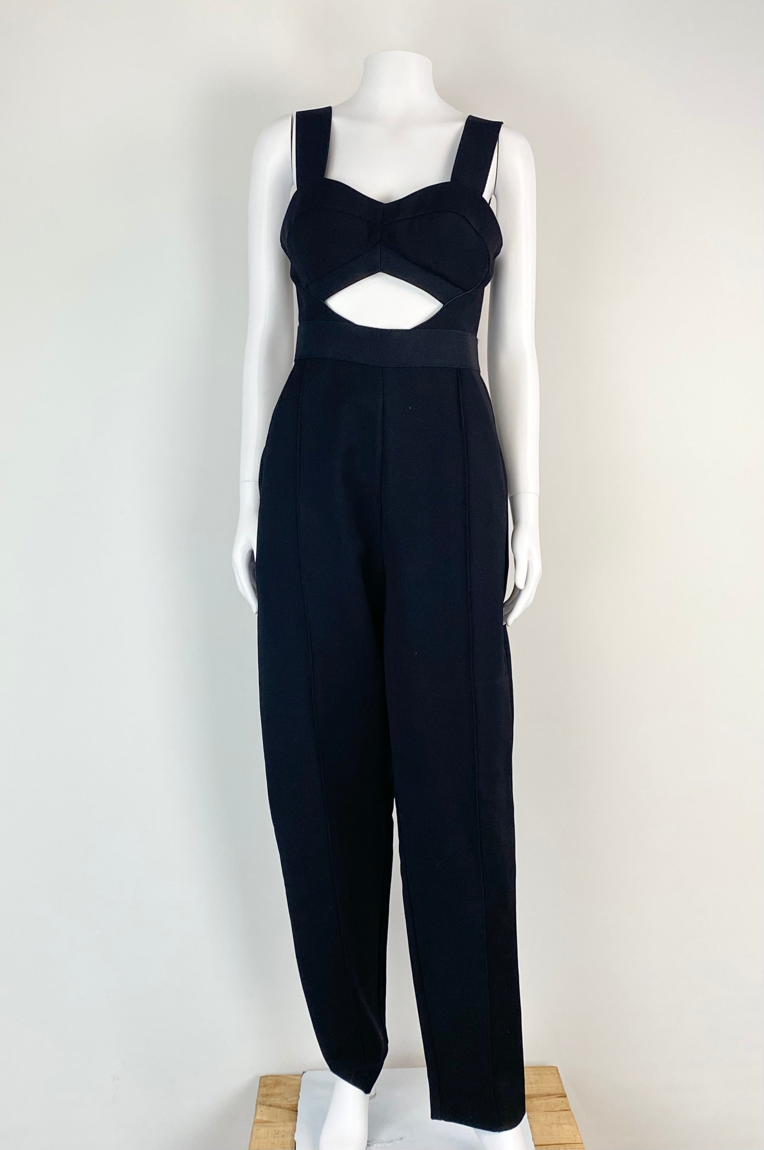 Self-Portrait Black Jumpsuit - AU10