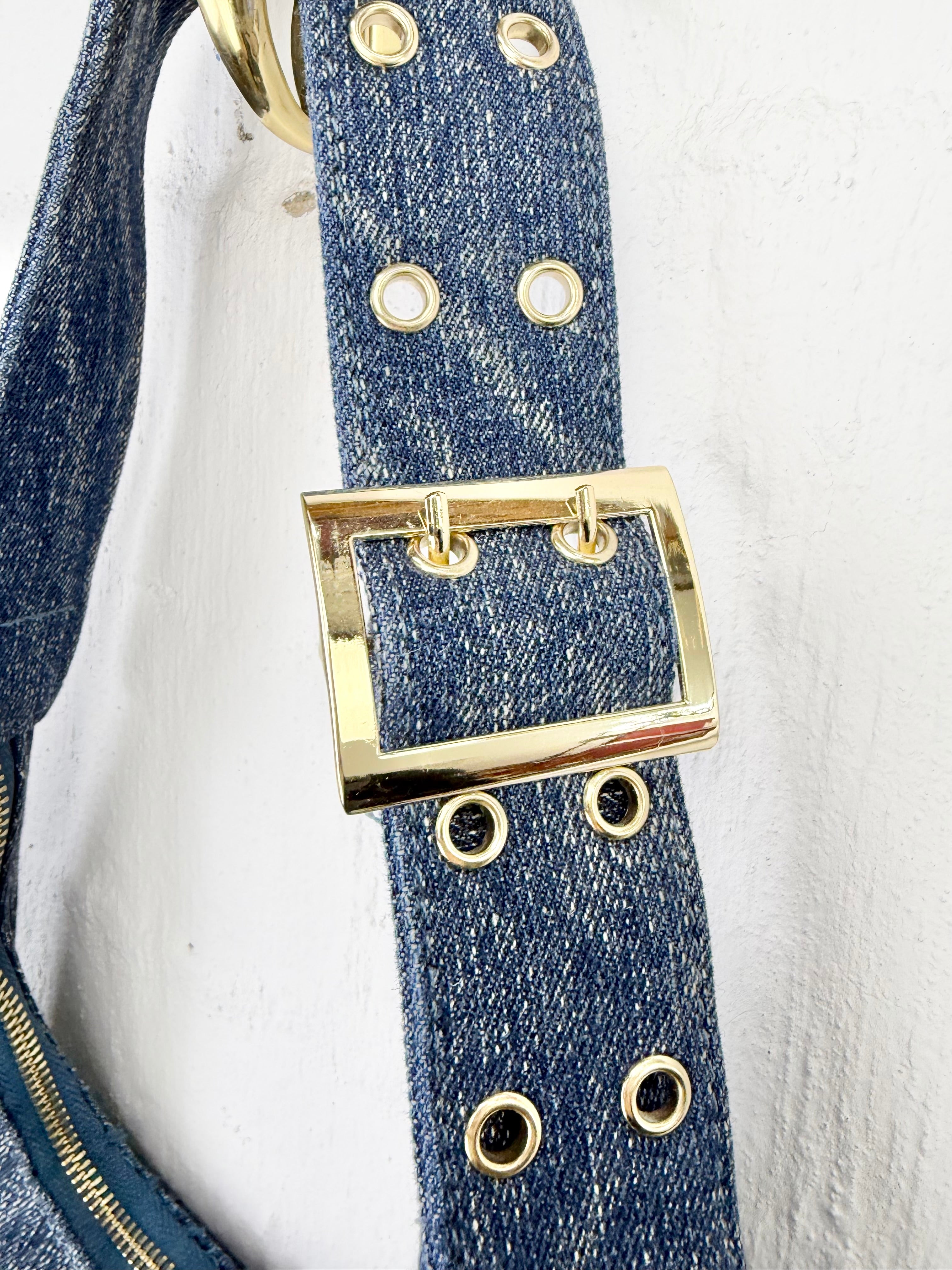 Tony Bianco Denim Shoulder Bag
