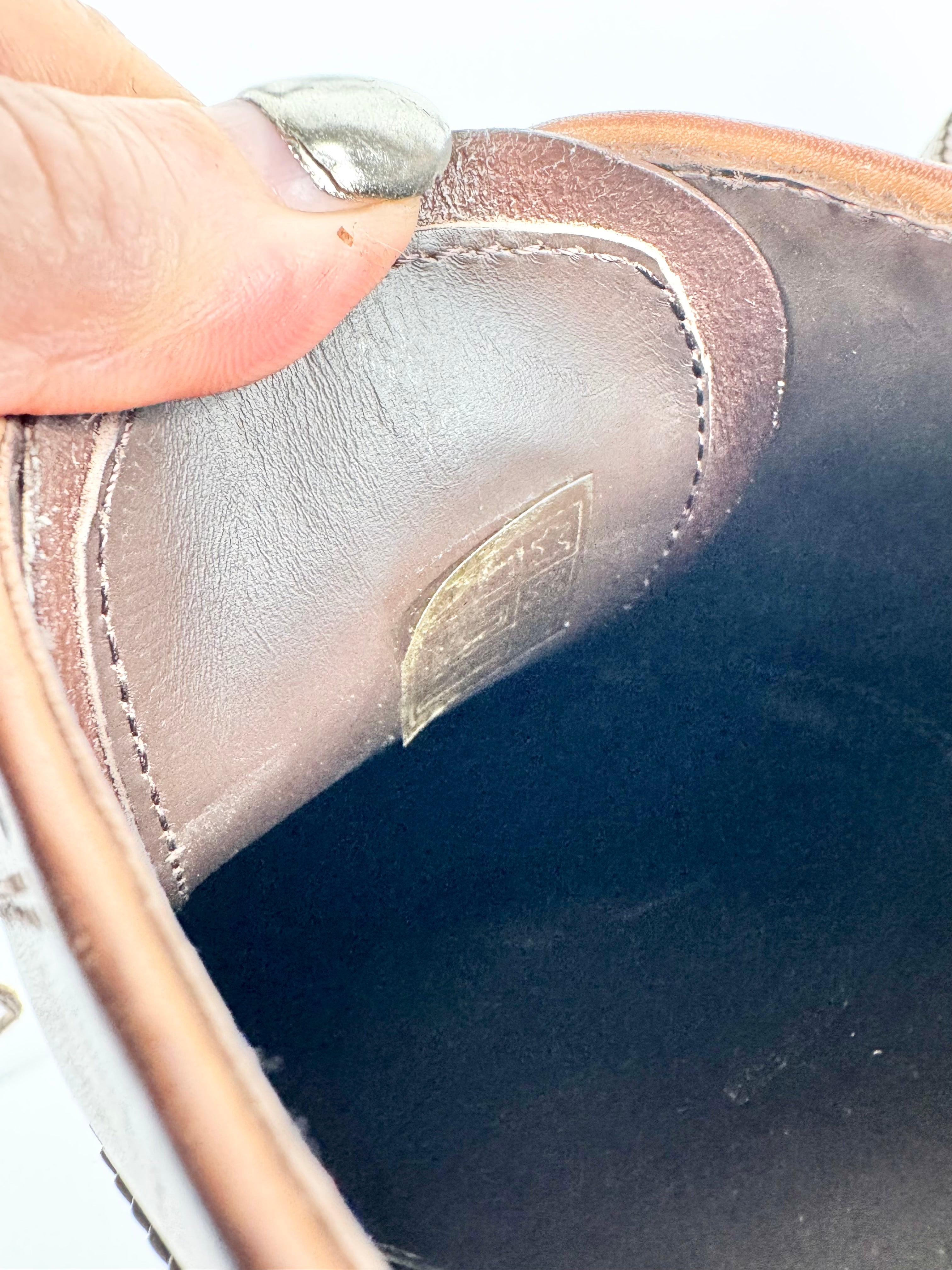 Berluti Light Brown 'Fast Track' Leather Sneakers - EU43.5