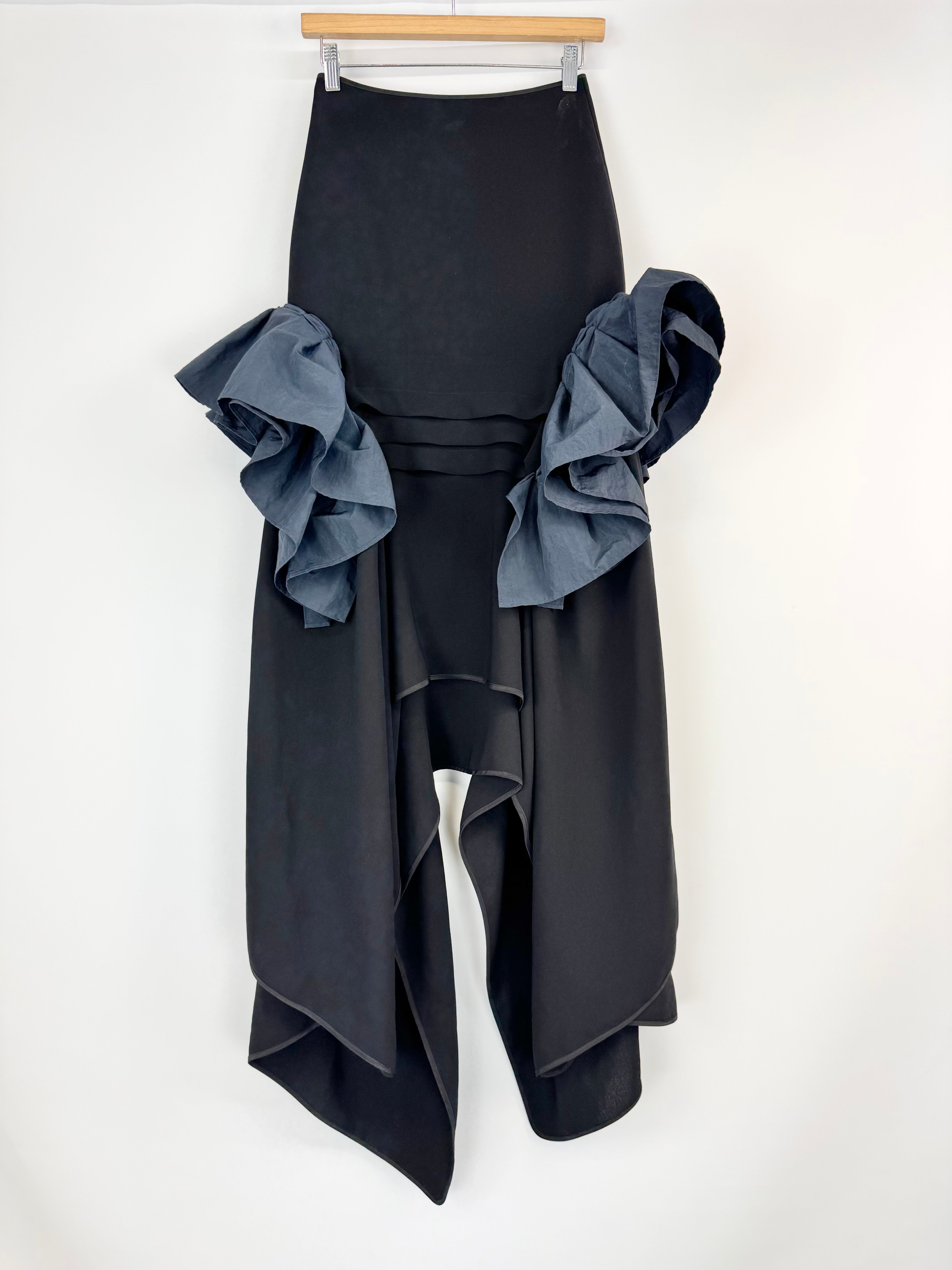 Maticevski Black 'Underworld Ruffle' Skirt NWT - AU6