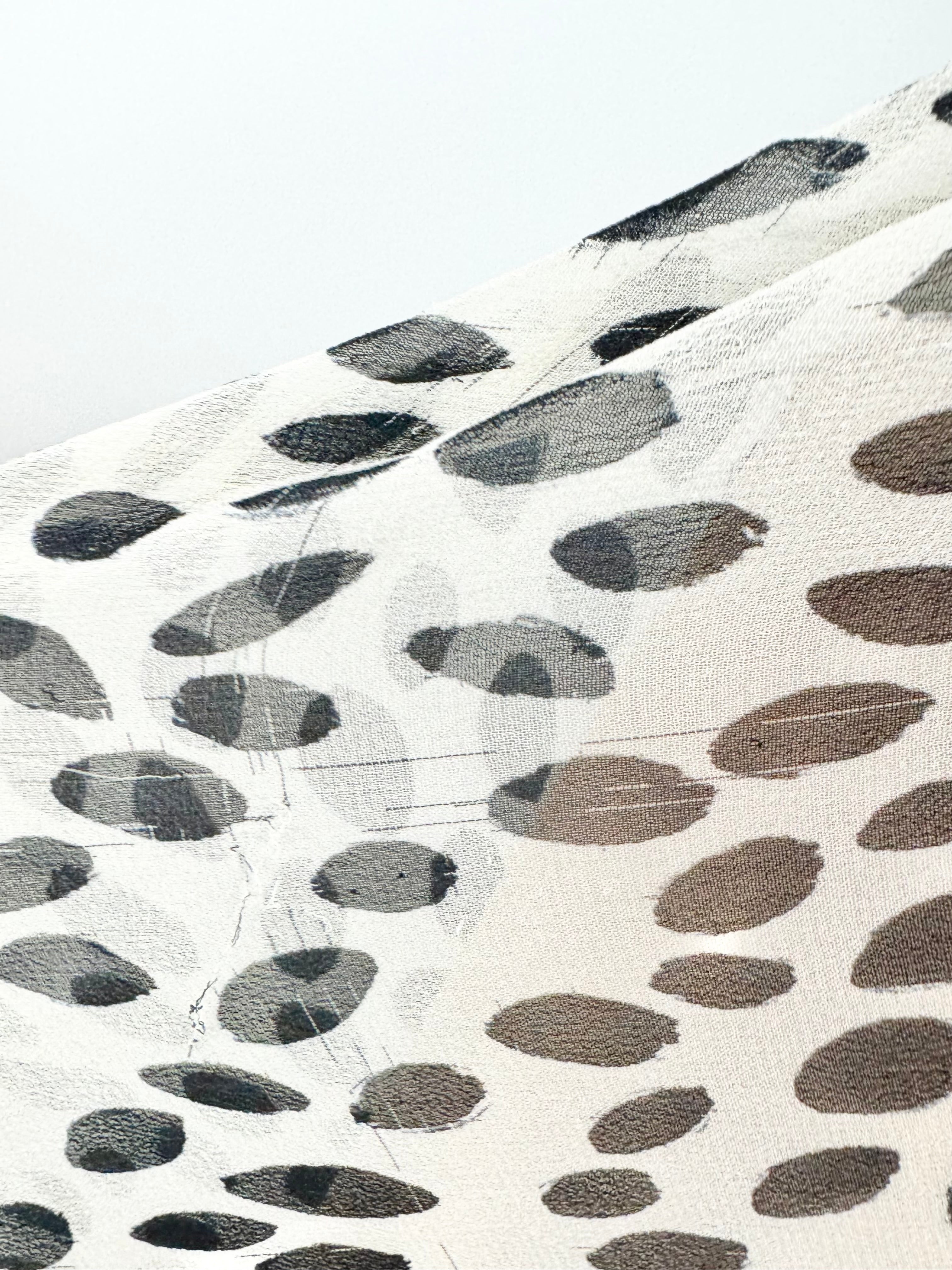 Carla Zampatti Black & White Bias Cut Silk Gown - AU10