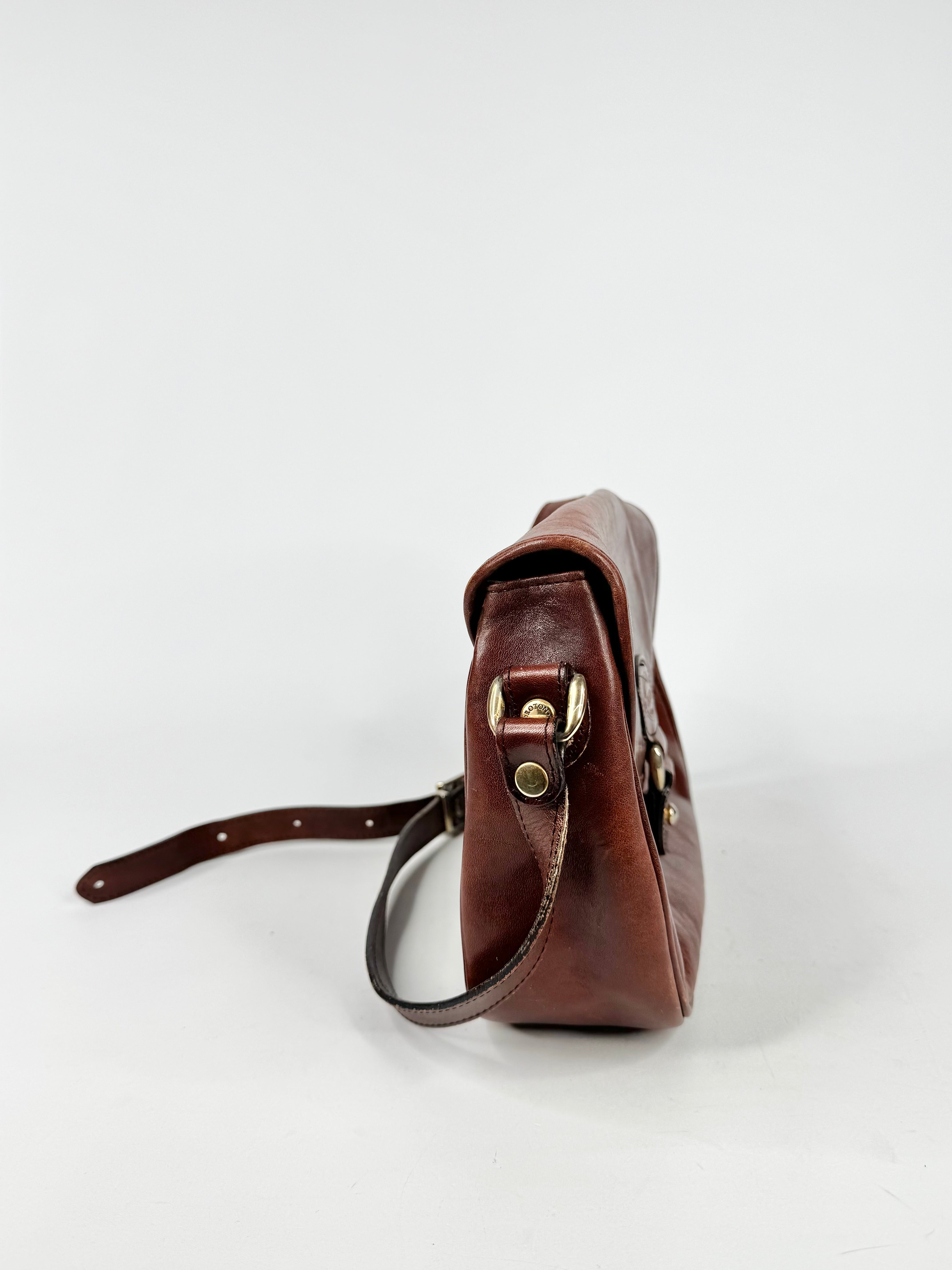 MFW Vintage Oroton Deep Tan Cross Body Bag