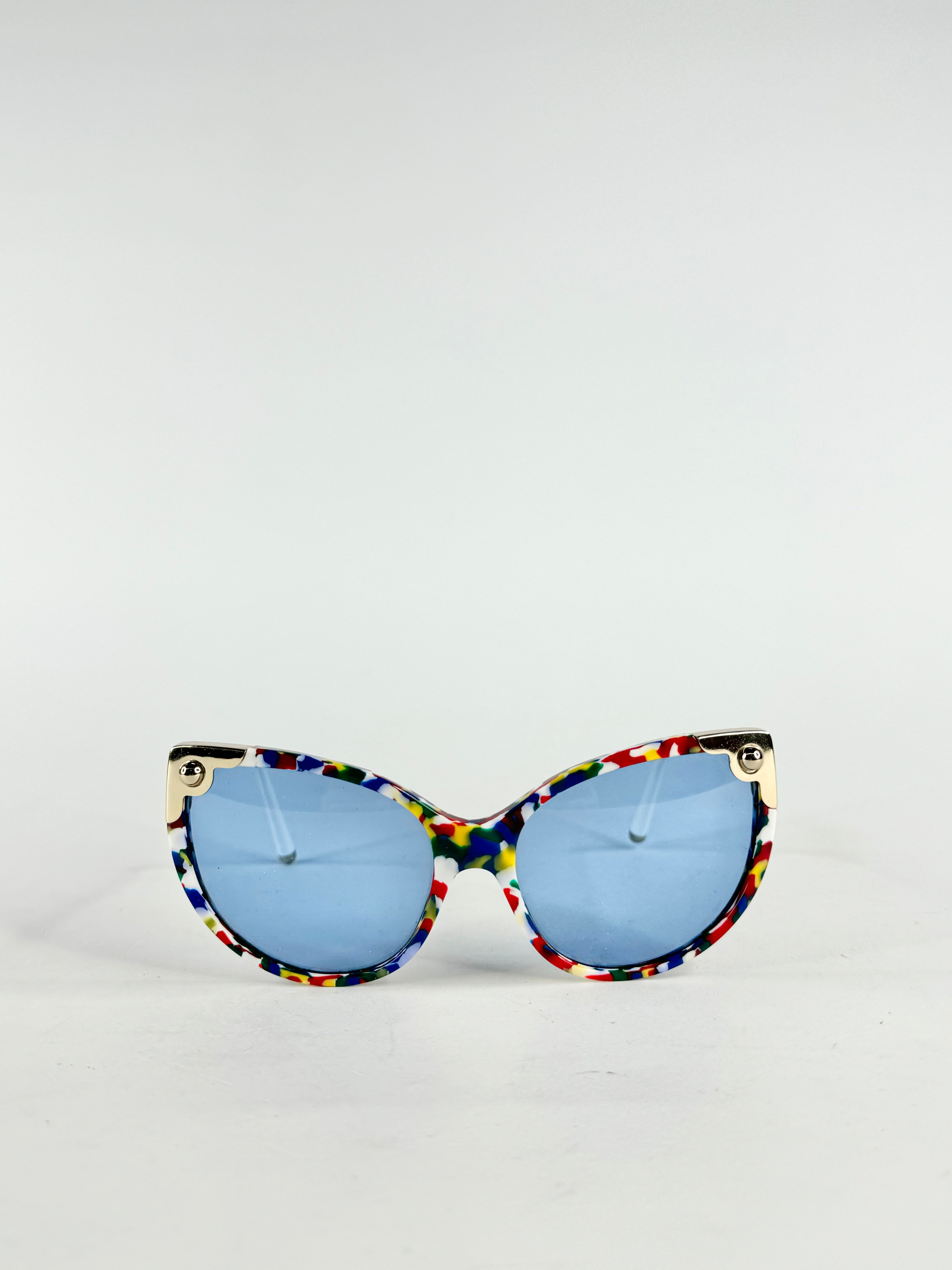 Dolce & Gabbana Multicoloured Cat Eye Sunglasses
