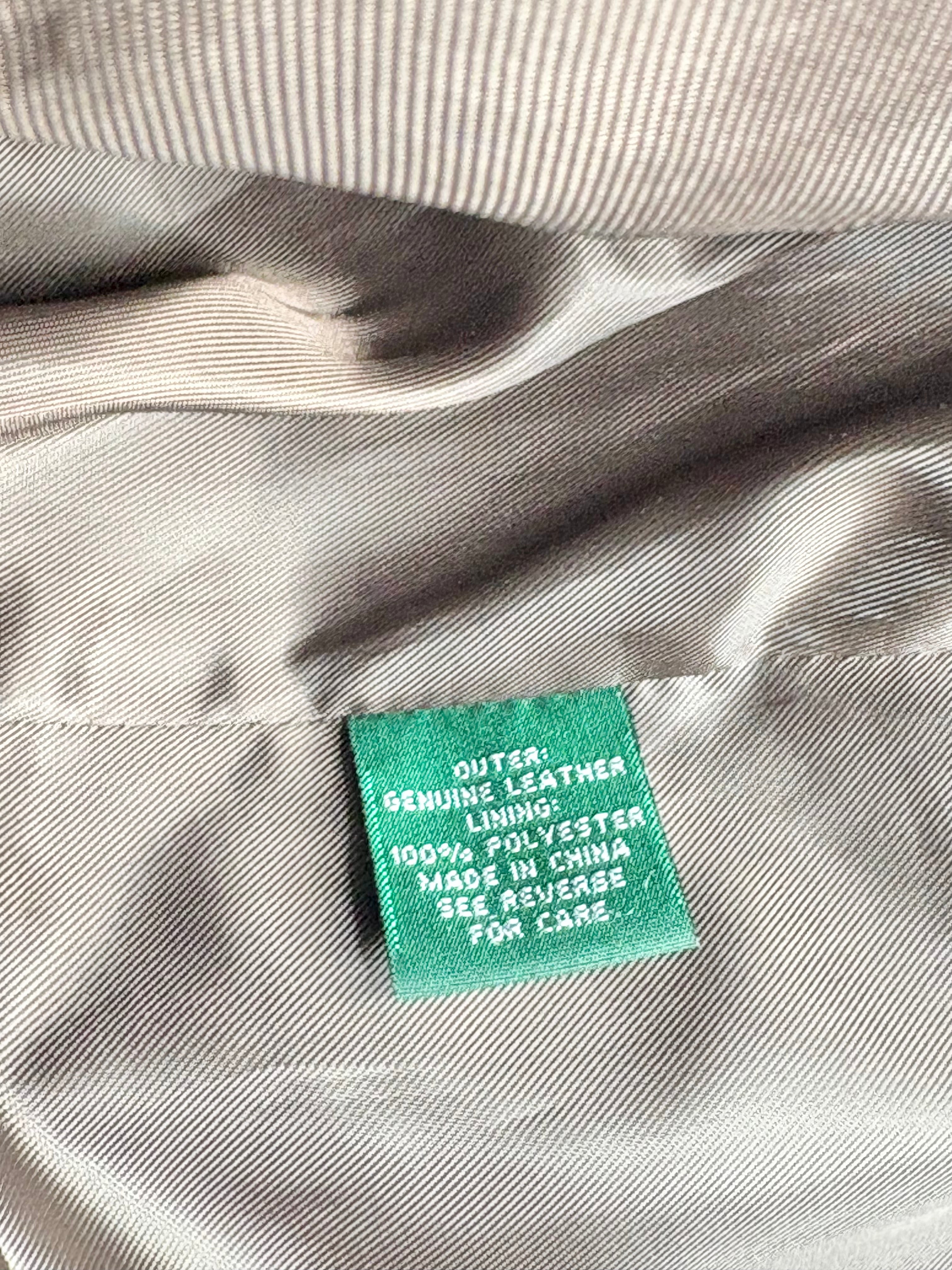 Rodd & Gunn Chocolate Brown Leather Jacket - L