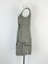 Marithé + François Girbaud Grey Denim Midi Dress - AU6/8