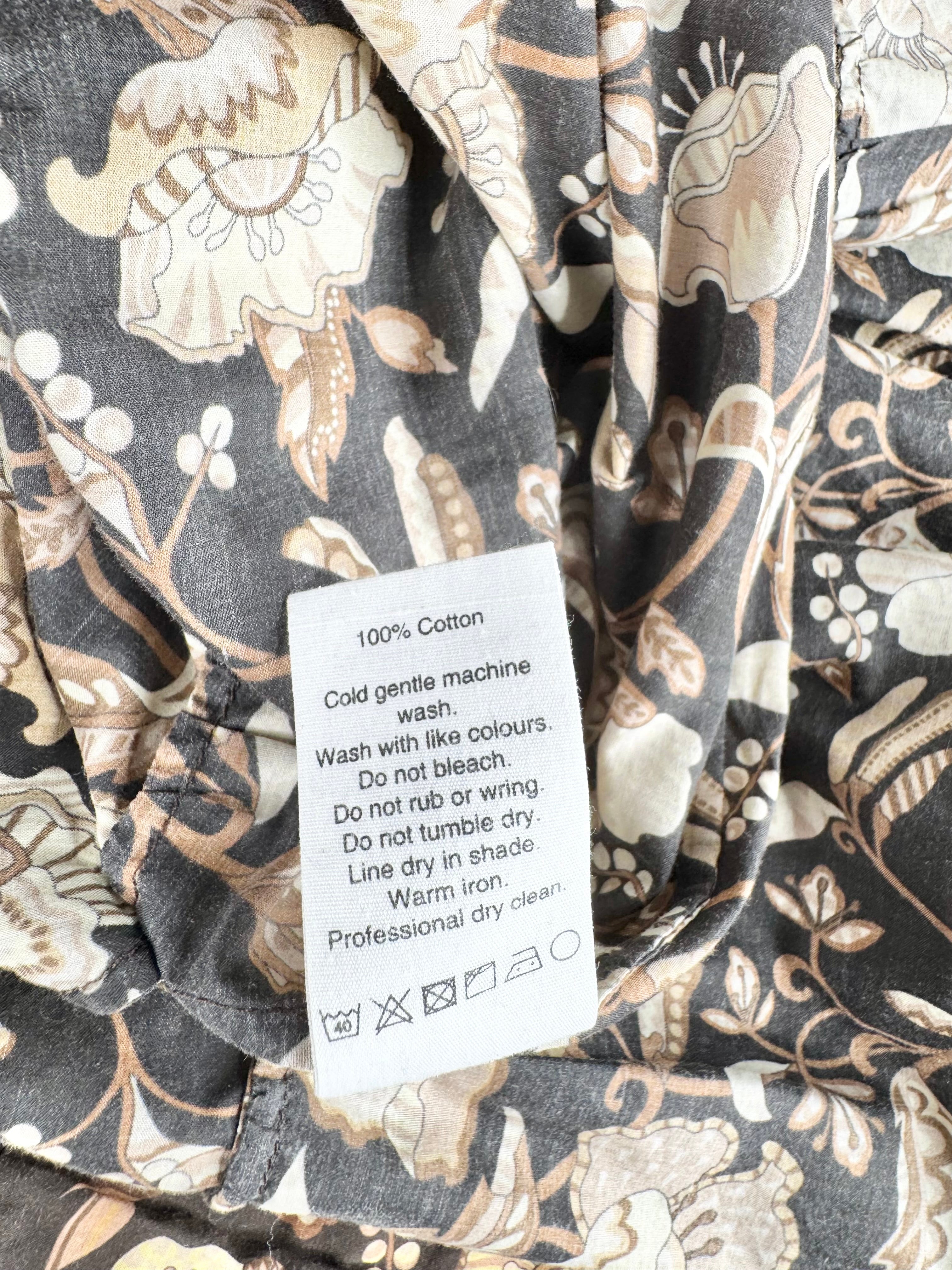 Matteau 'Ginger Hibiscus Tiered Sundress - AU8/10