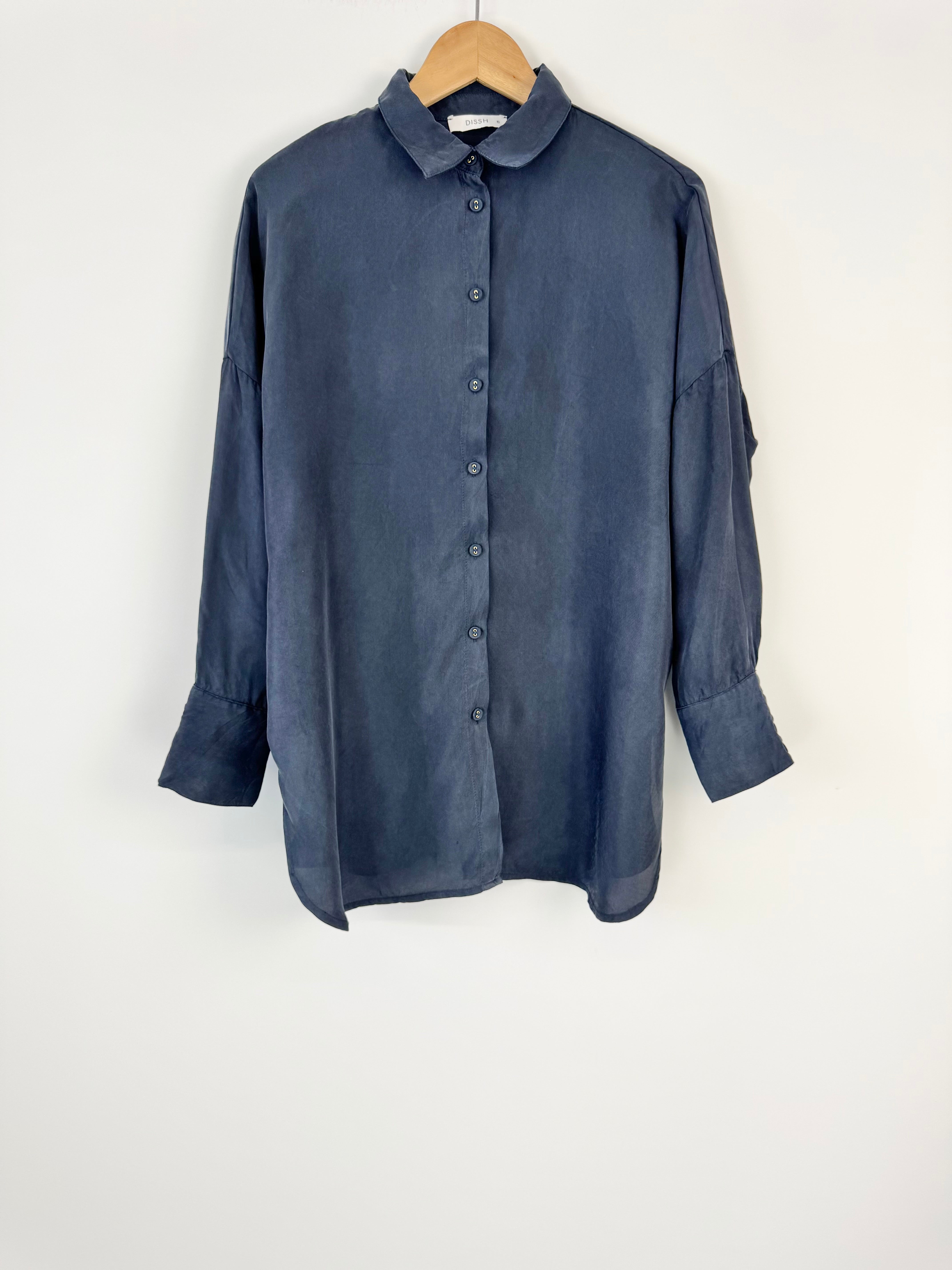 Dissh Blue Silky Blouse - AU10