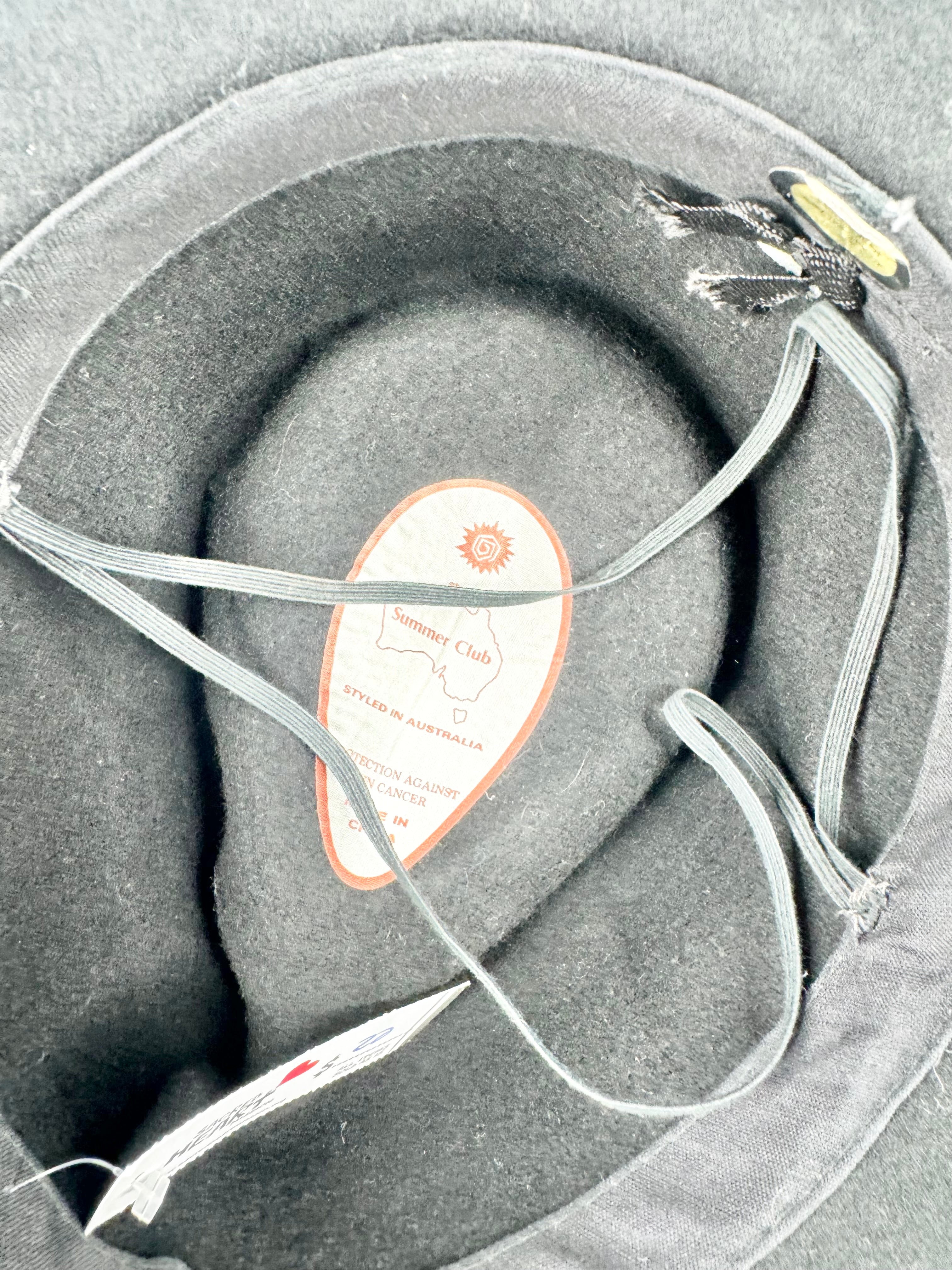 Summer Club Black Hat - L