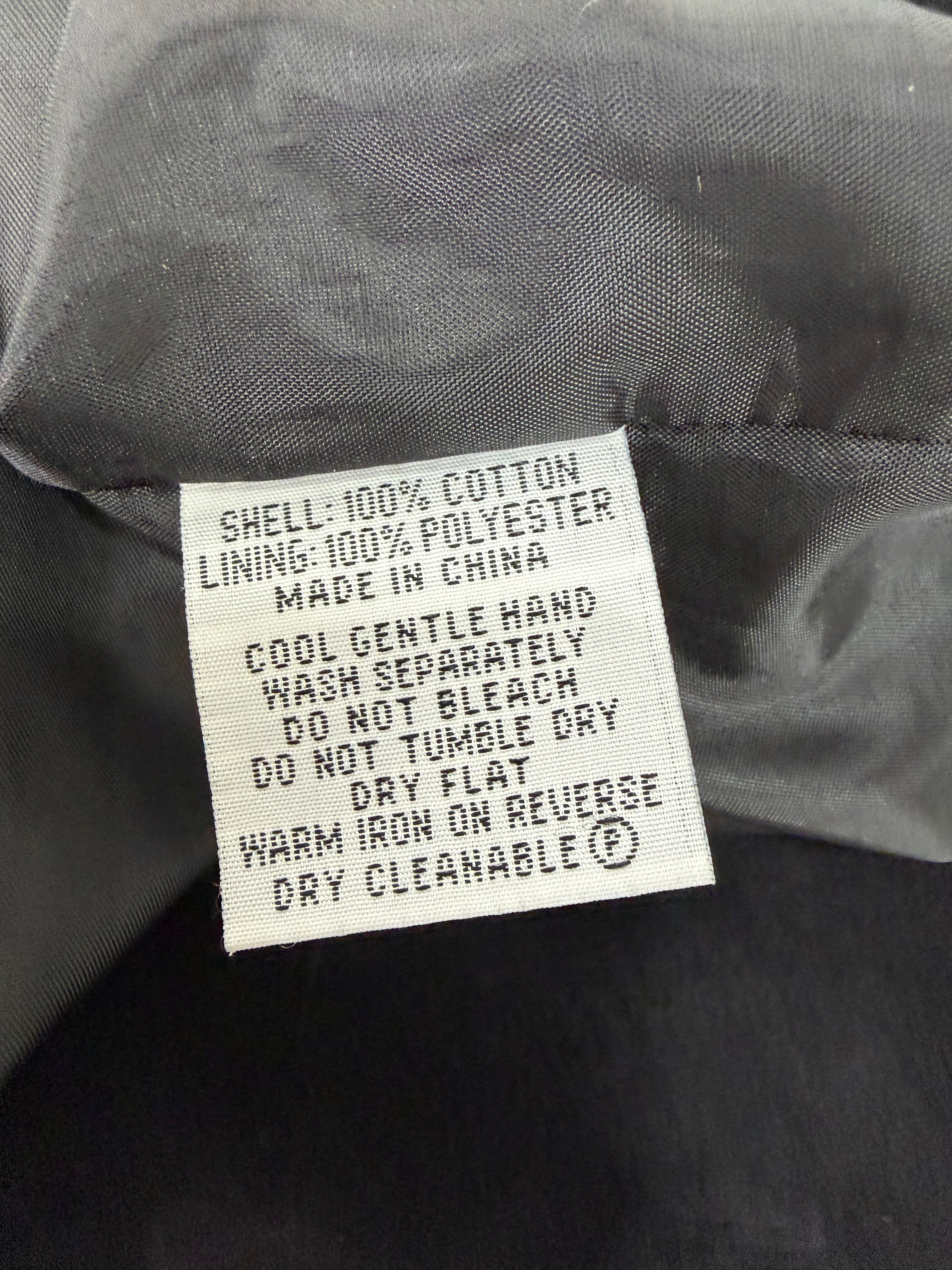 Vintage Laura Ashley Velveteen Black Panelled Skirt - AU10
