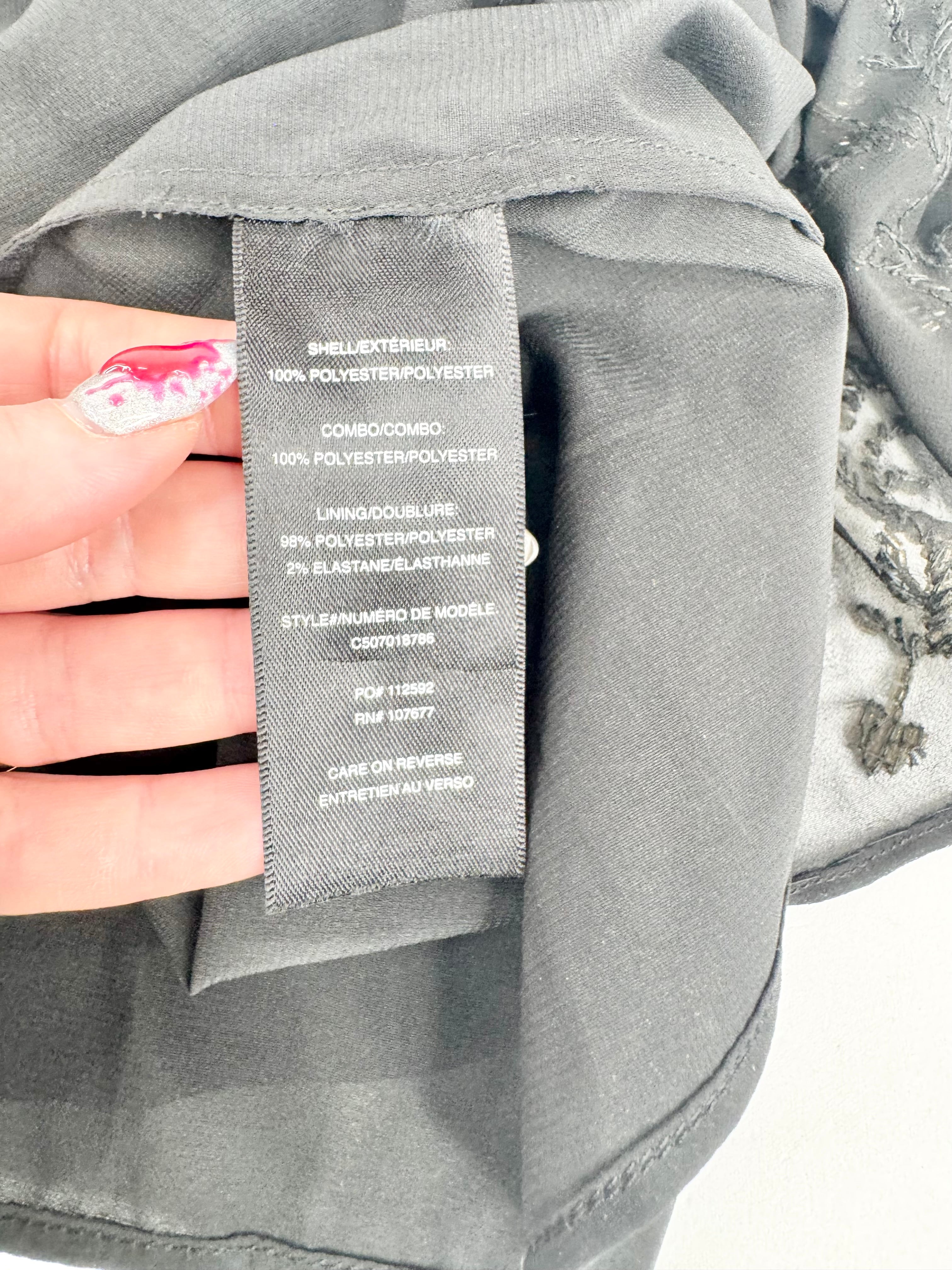 Alice + Olivia Beaded Chiffon Cami - AU10