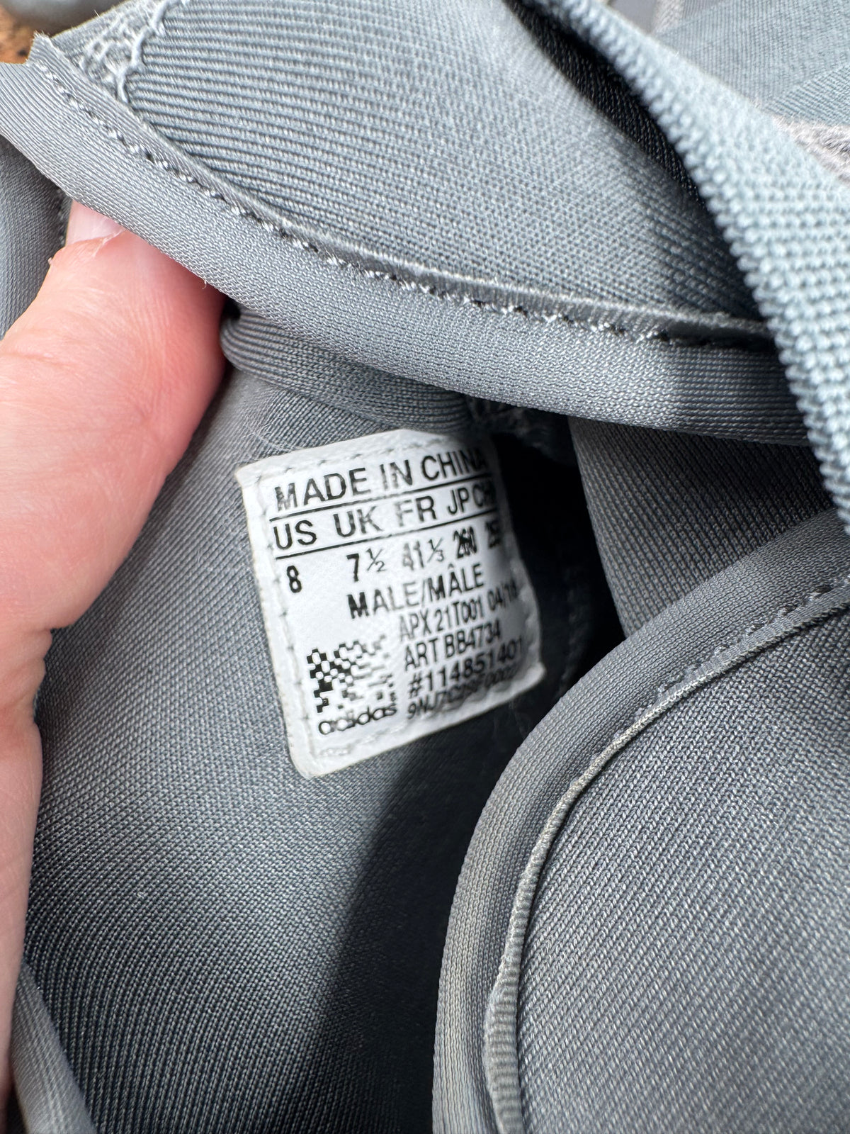 Y-3 Qasa High Vista Grey Sneakers - EU41.5