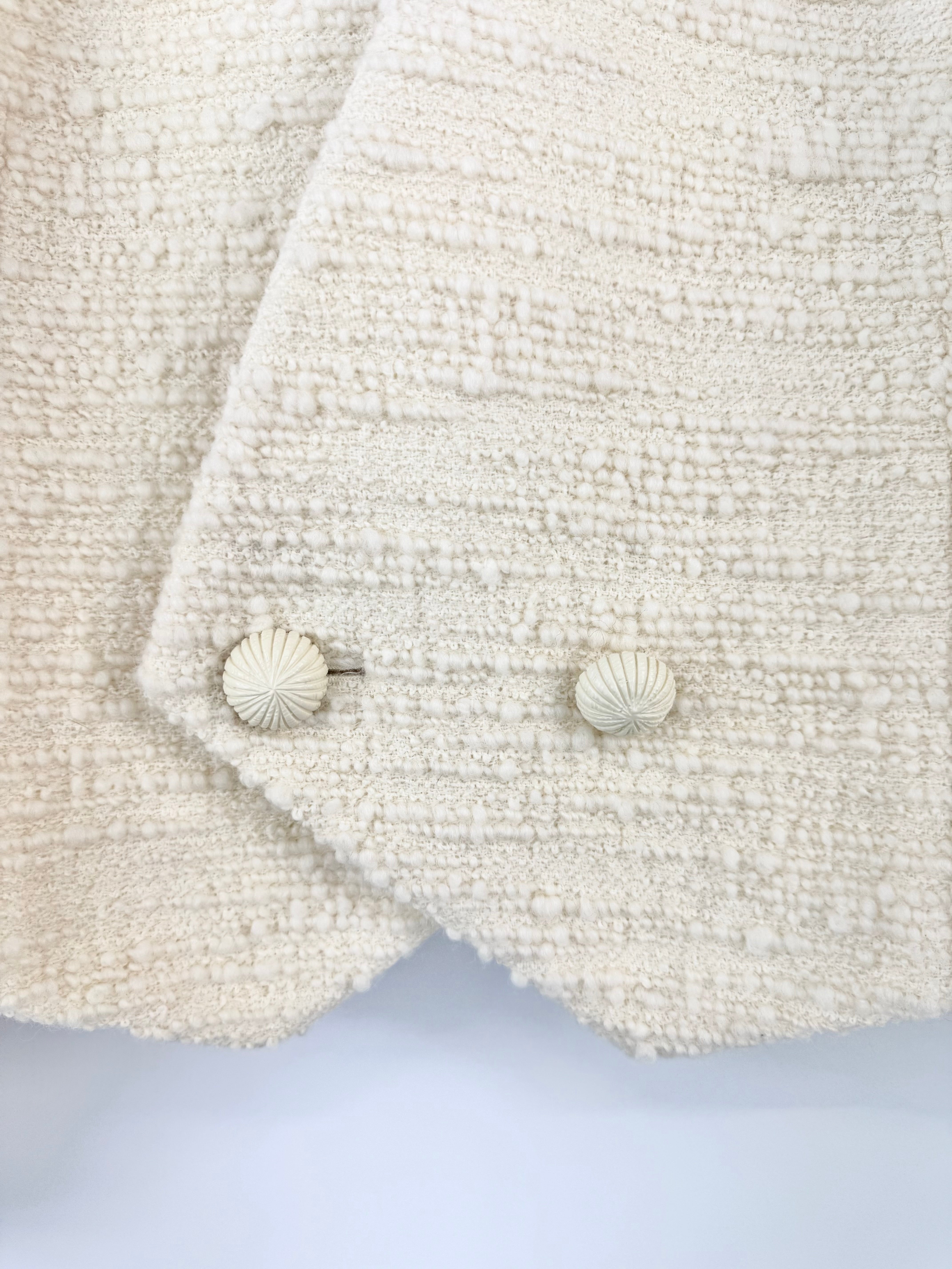 Zimmermann 'Luminosity' Cream Cropped Blazer - AU8