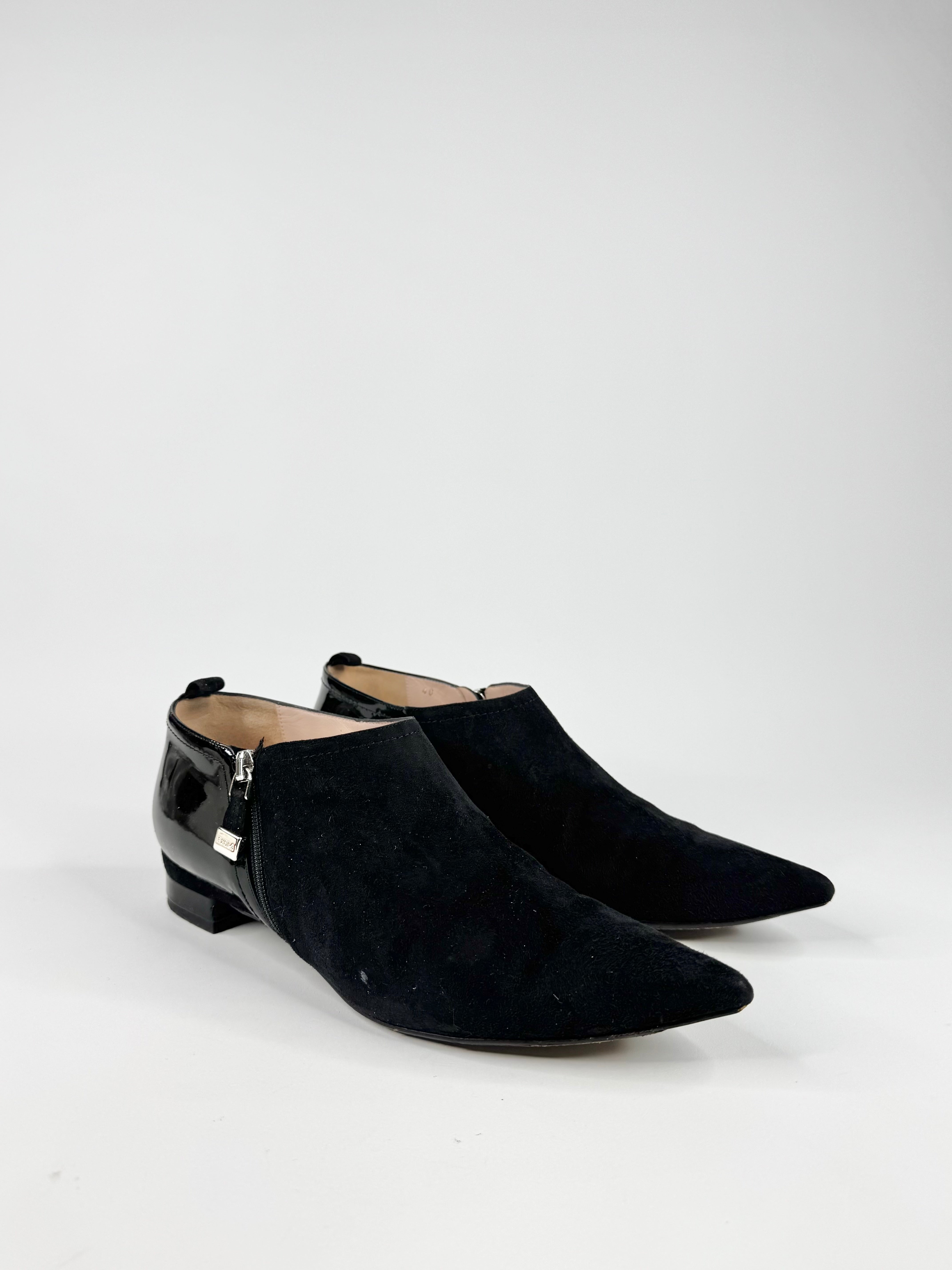 Furla Black 'Musa' Ankle Boot - EU40