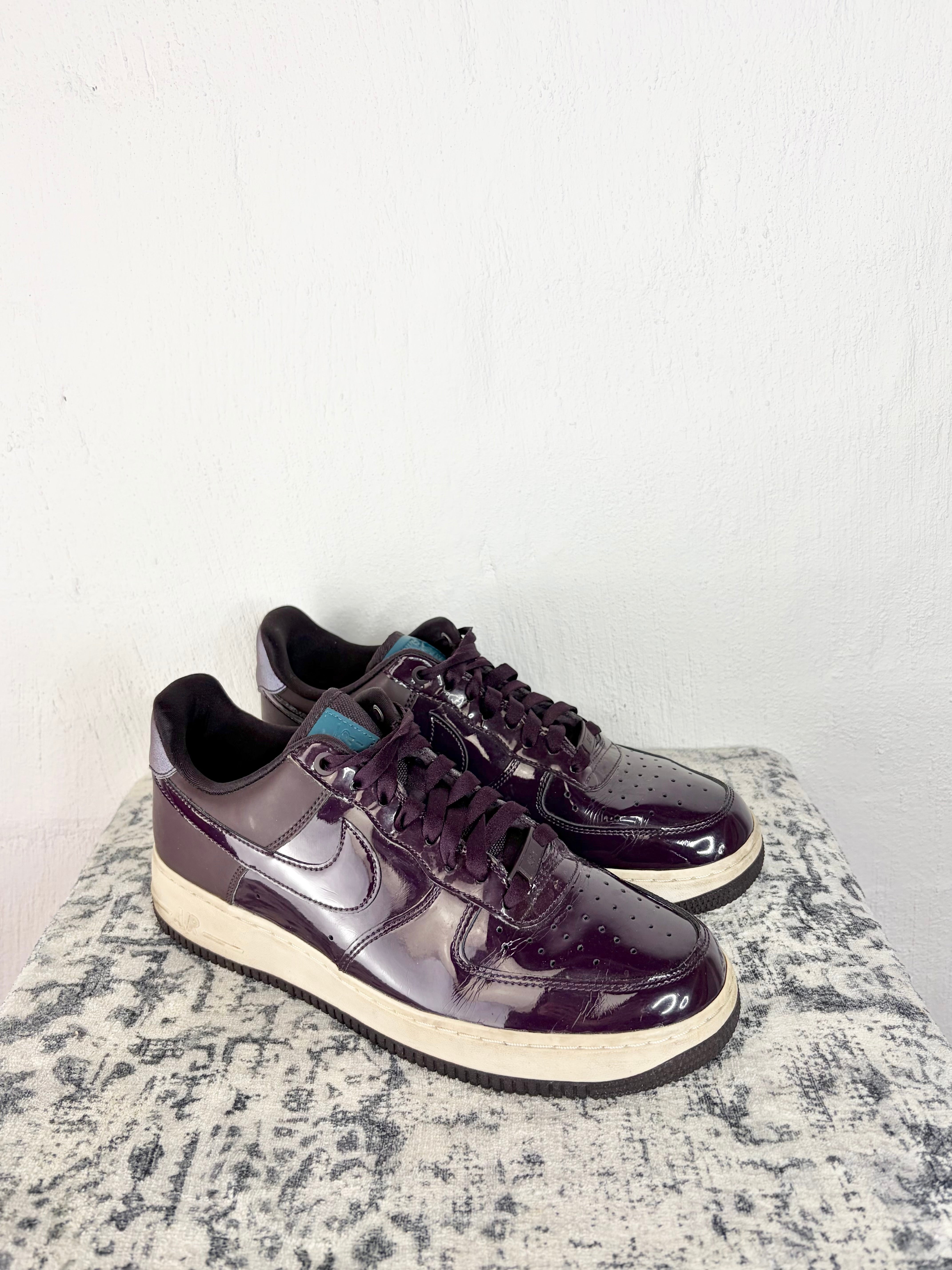 Ruby Rose x Nike Port Wine Patent Air Force 1 - EU42.5