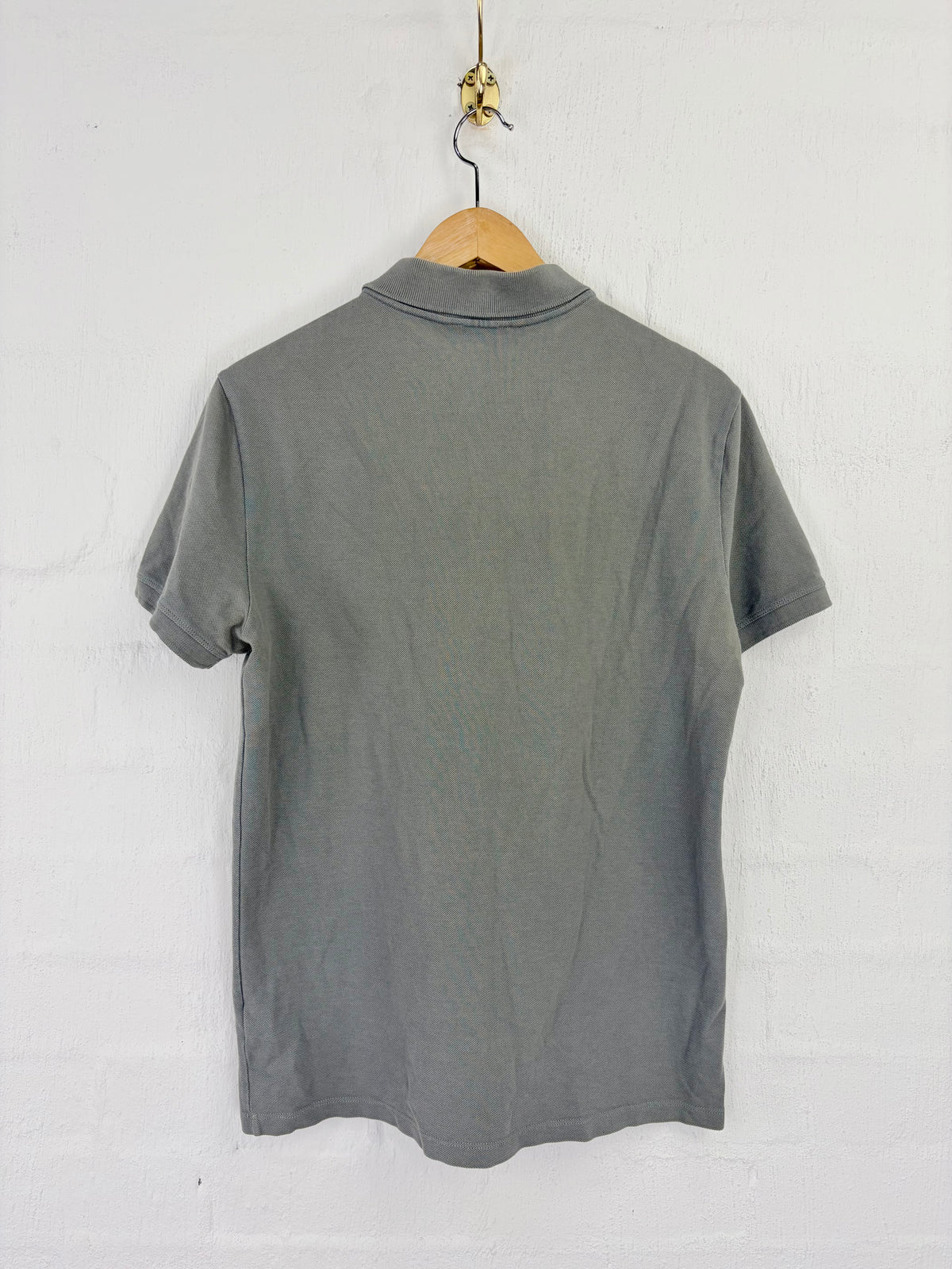 Versace Collection Ash Grey Polo Top - S