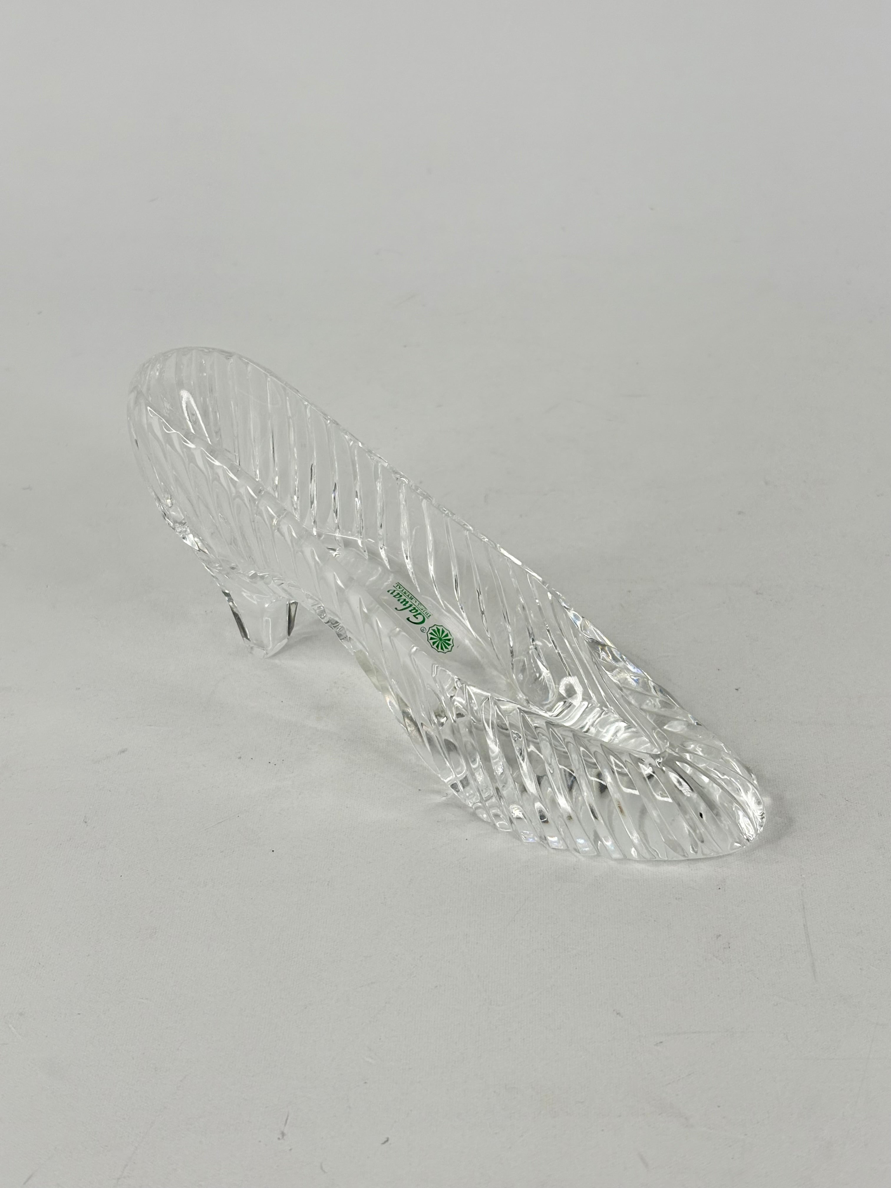 Galway Irish Crystal Glass Slipper
