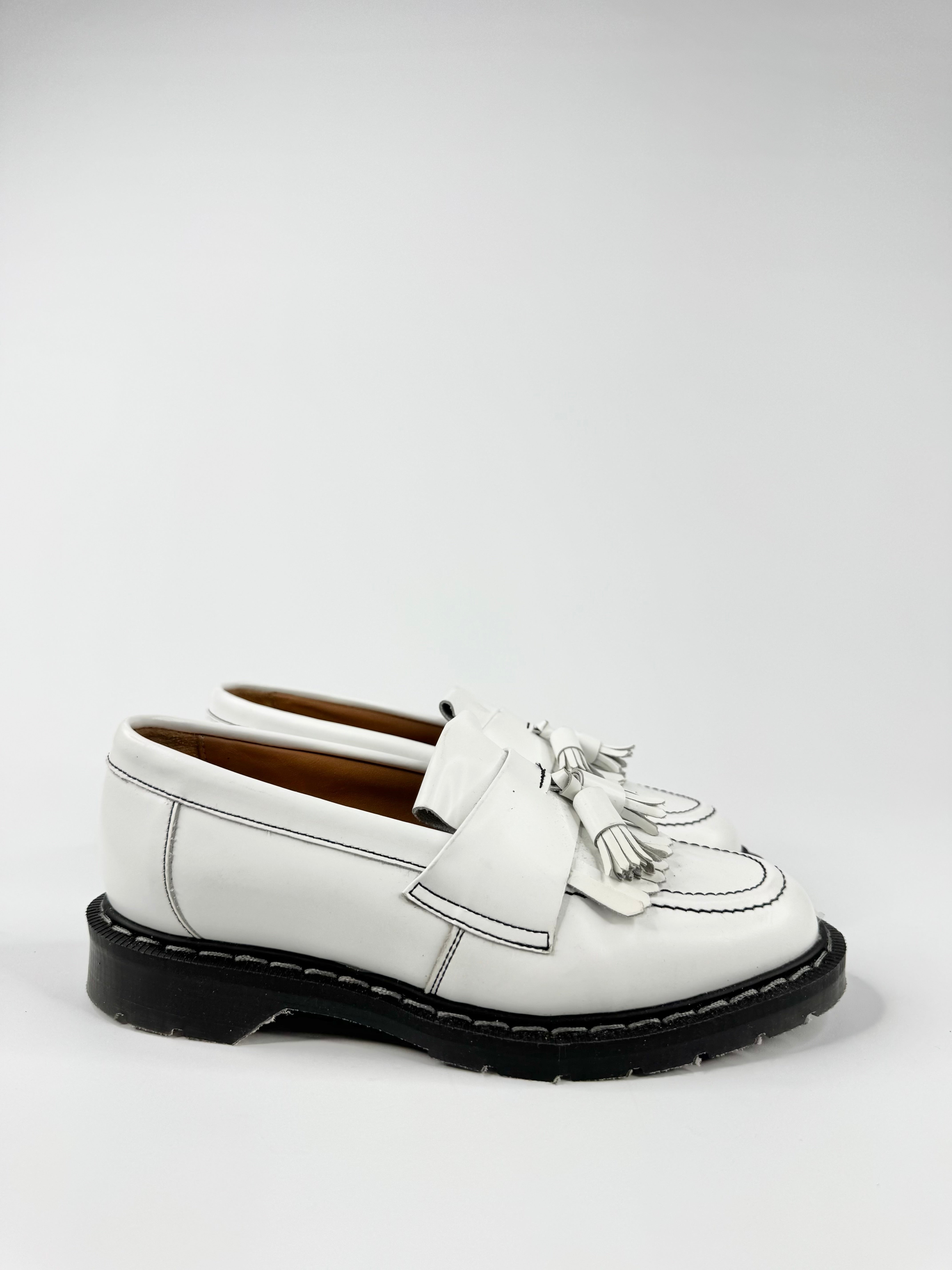 Solovair White Loafers - EU36