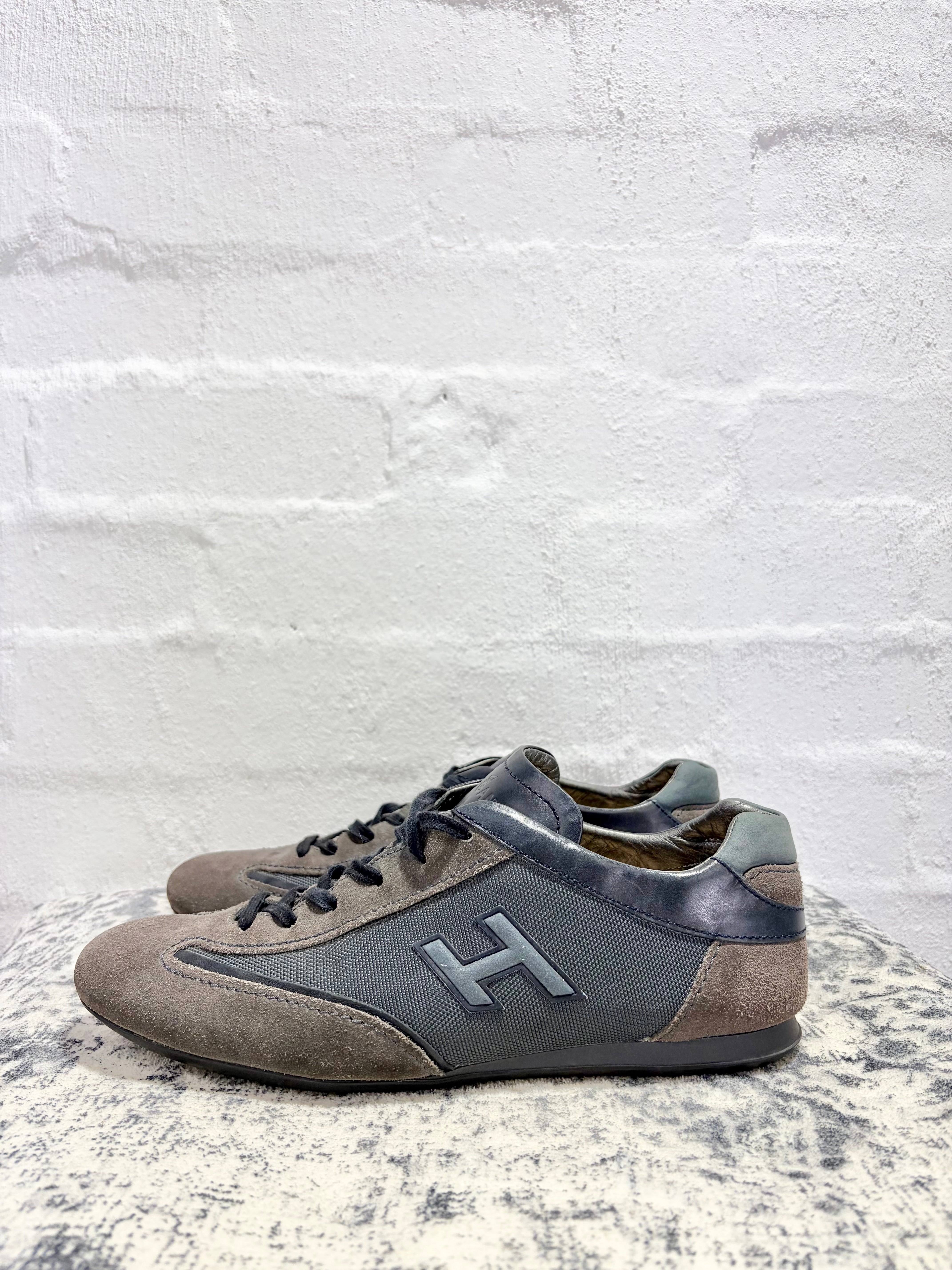 Hogan Grey Brown Sneaker - 42.5EU