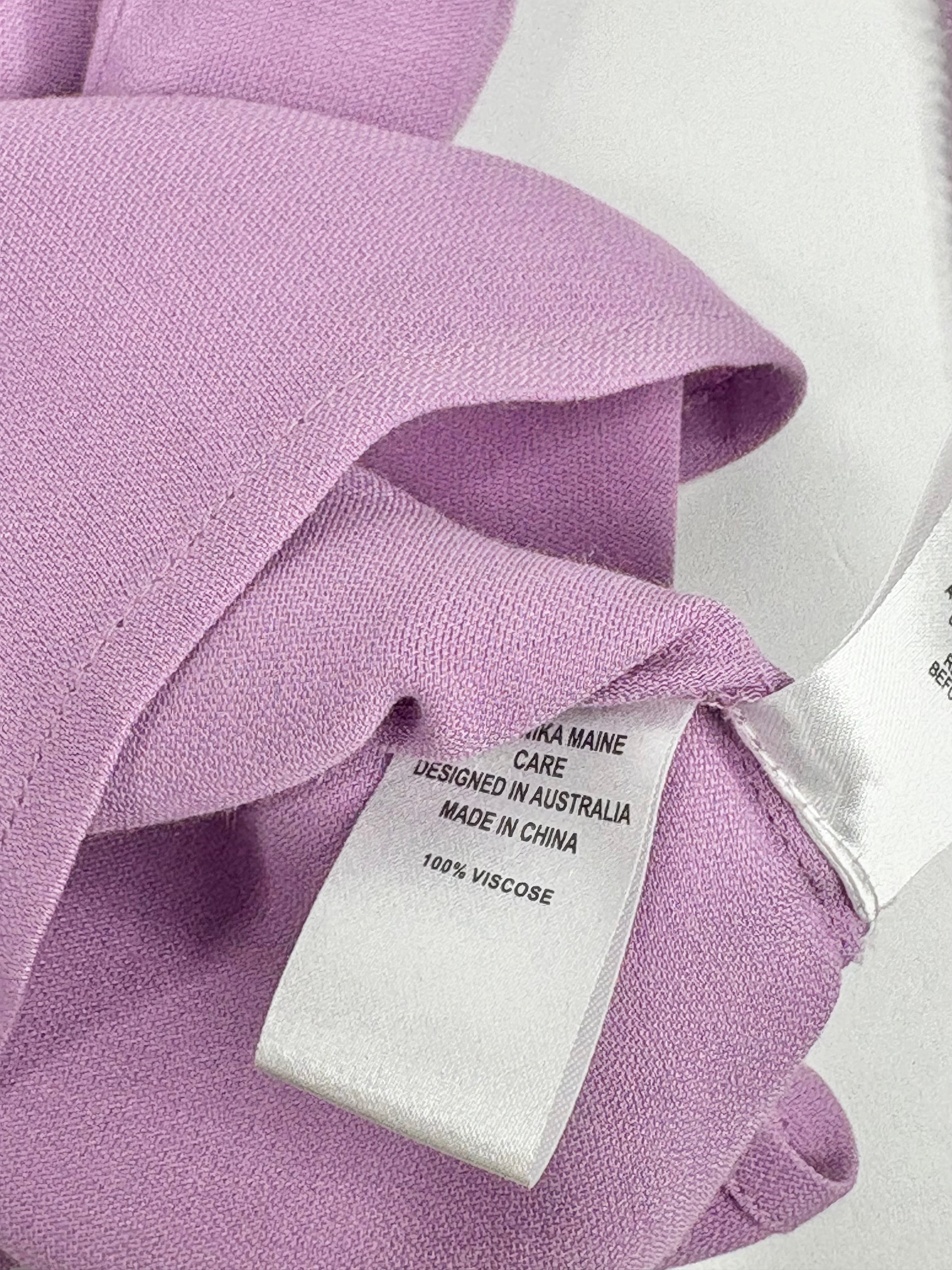 Veronika Maine Violet Sleeveless Tunic - AU10