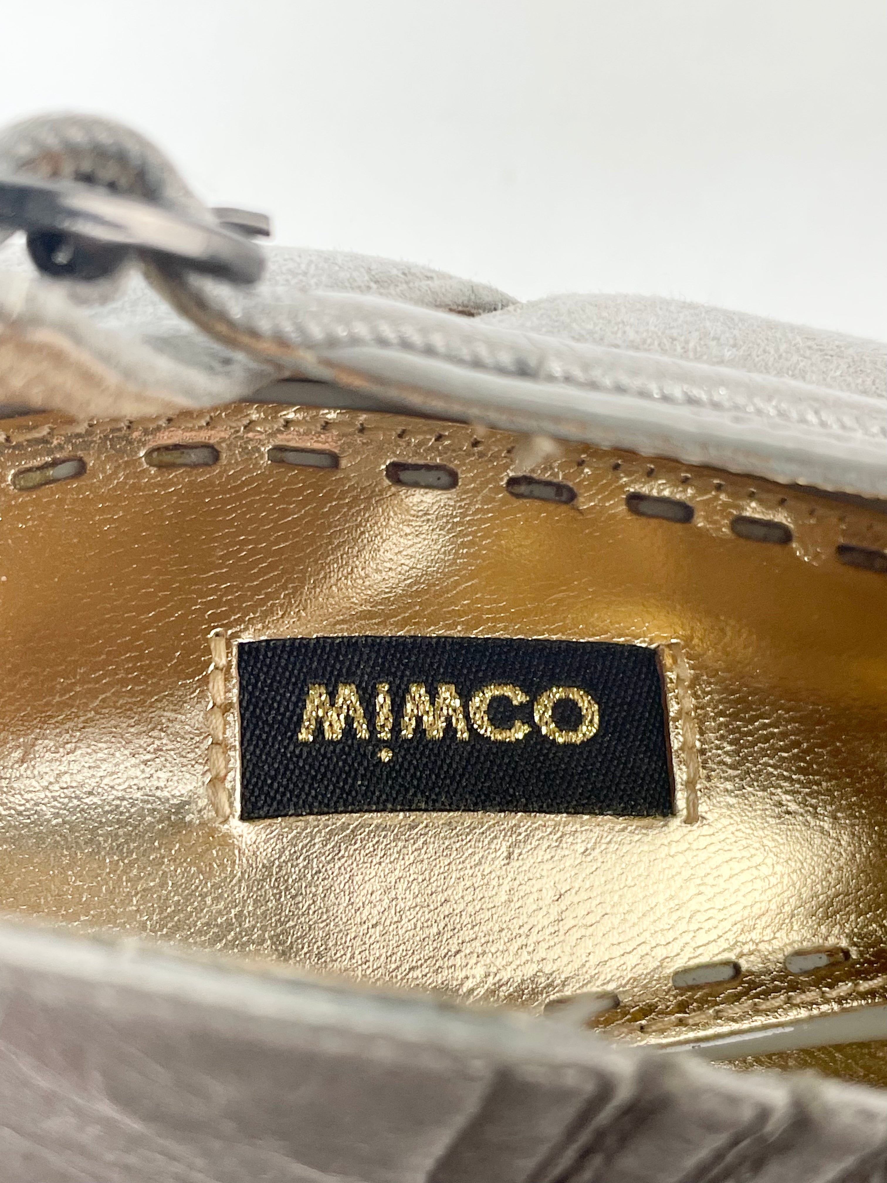 Mimco Cloudy Grey 'Glow in the Dark' Booties - EU39