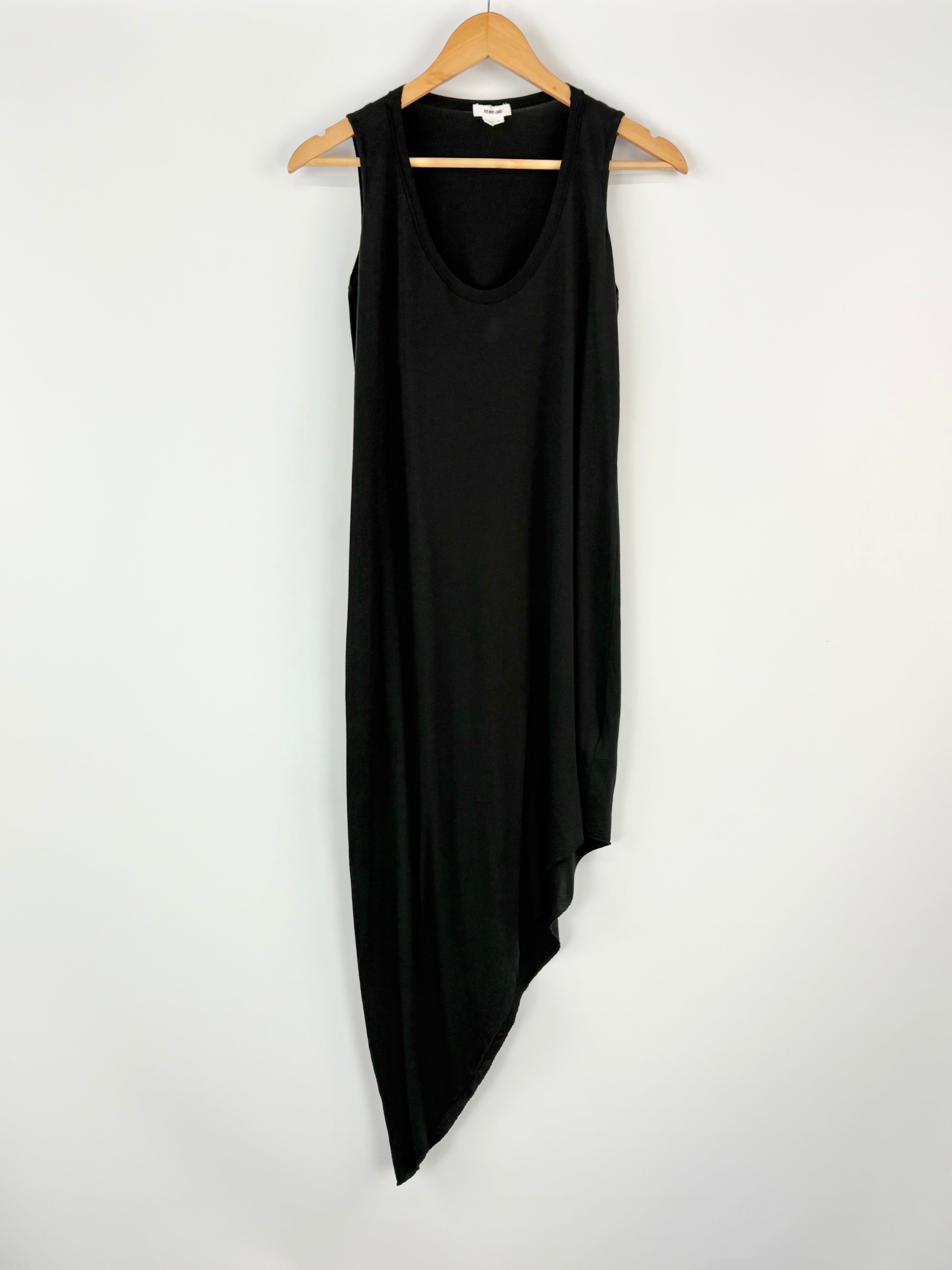 Helmut Lang Black Asymmetrical Dress - AU8