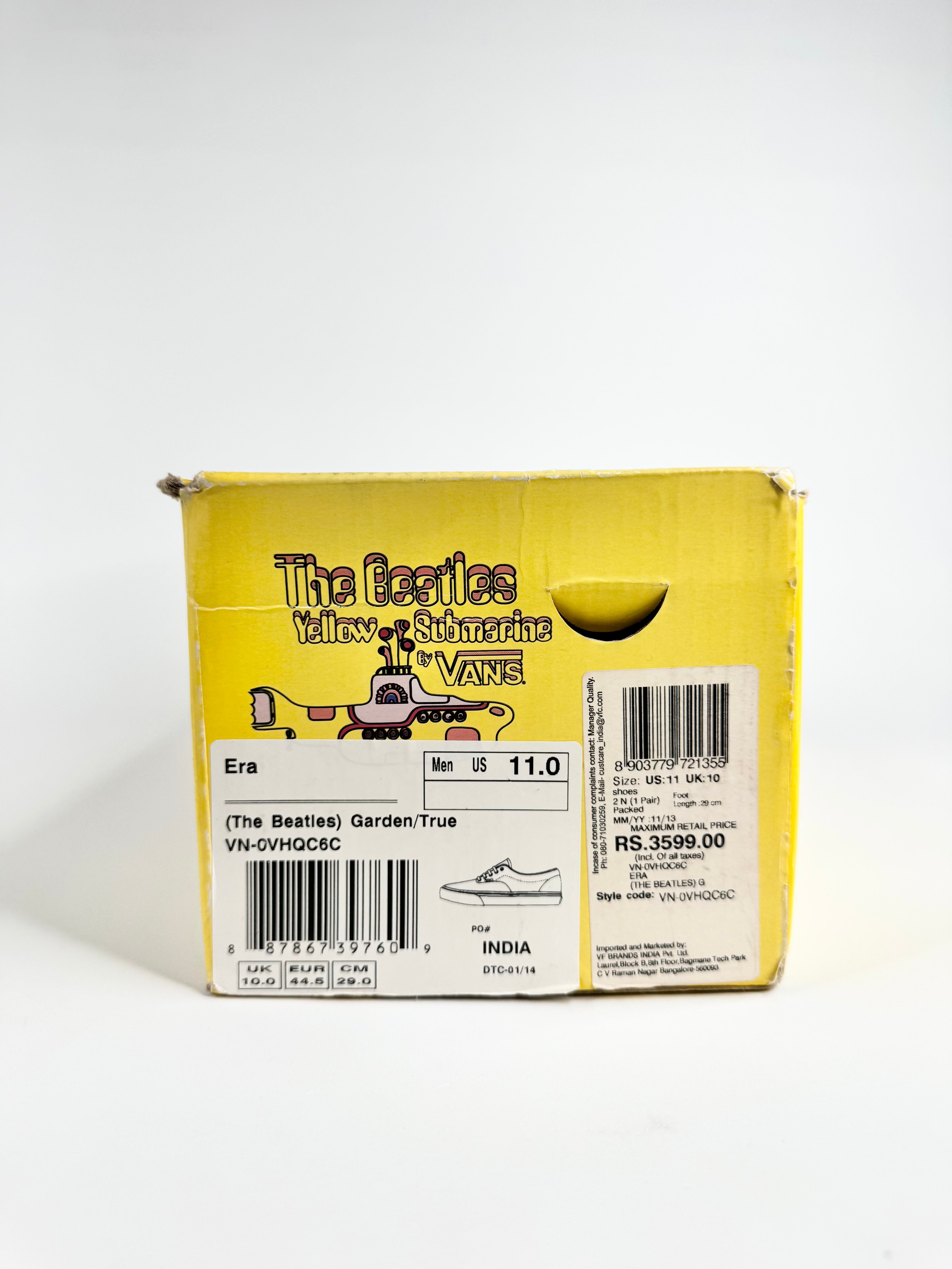 The Beatle x Vans Yellow Submarine Low Tops - EU44.5