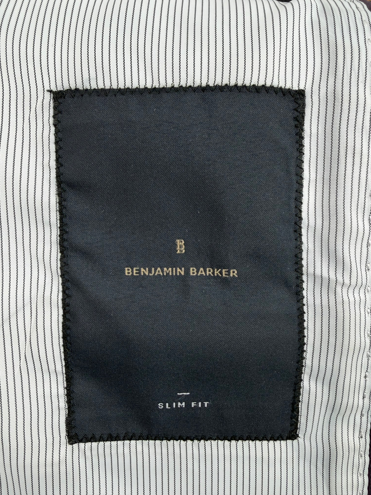 Benjamin Barker Charcoal Wool Jacket - 46