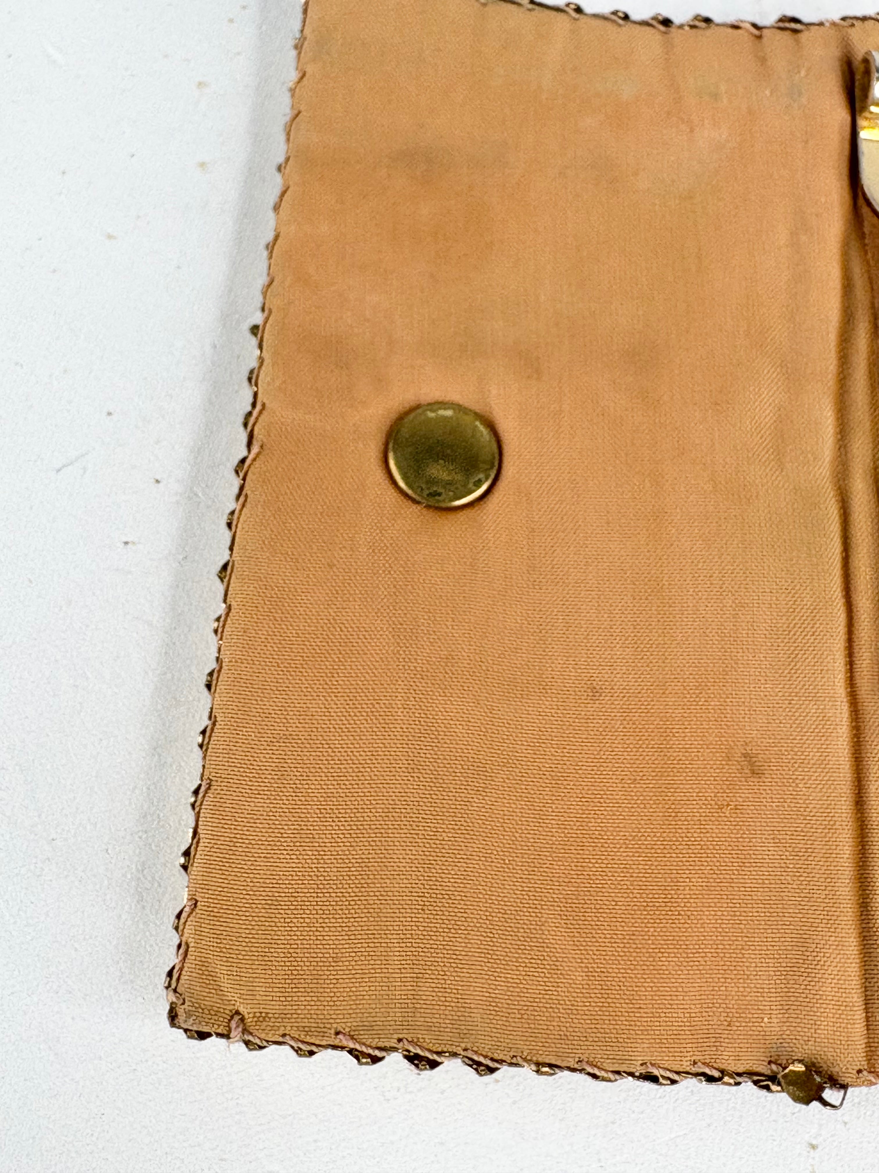 Vintage Gold Glomesh Key Holder