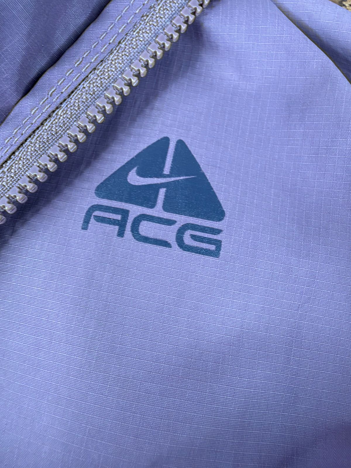Nike ACG Purple Trail Running Spray Jacket - L