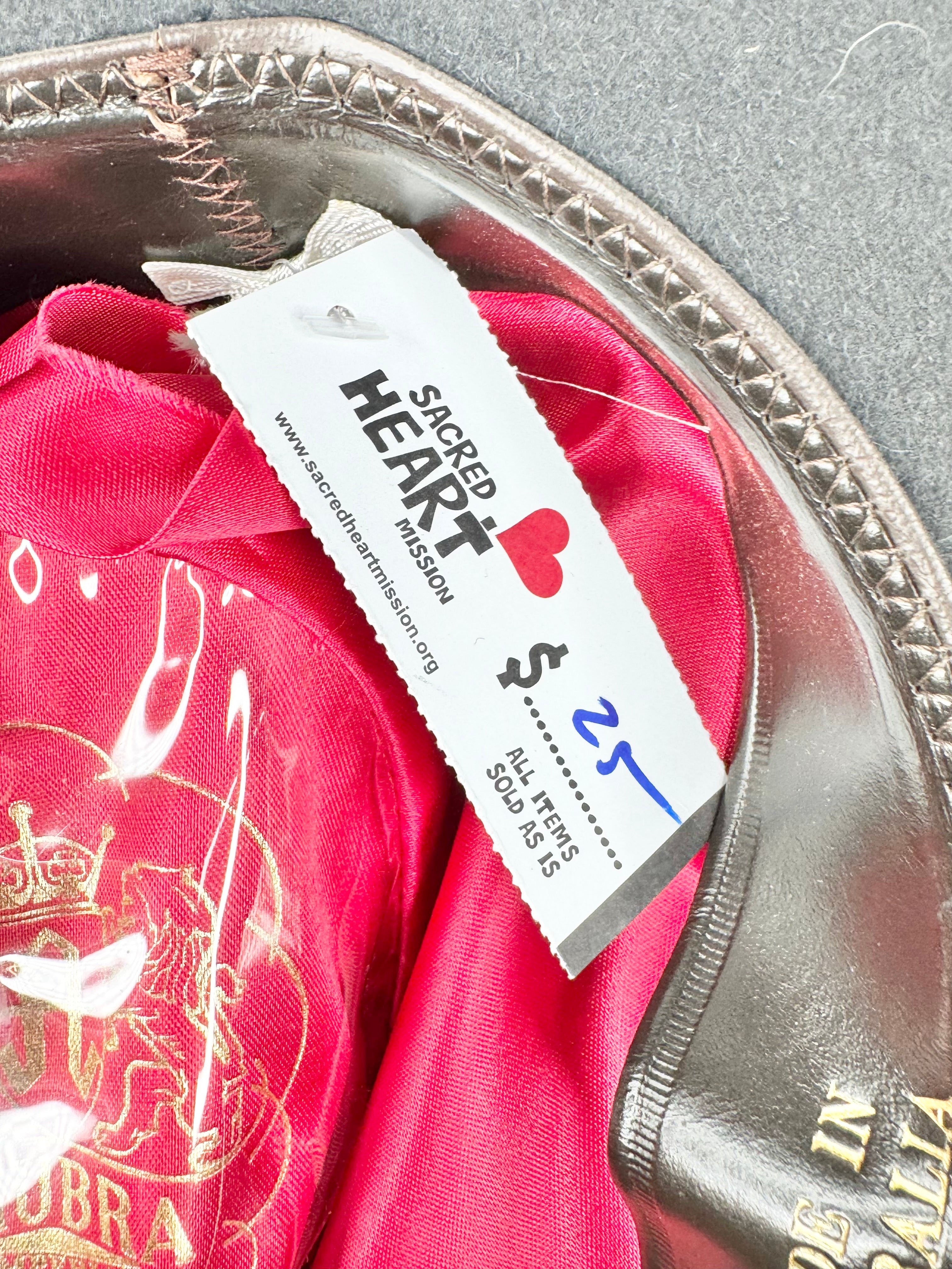 Akubra Grey Felt Fur Fedora - 56