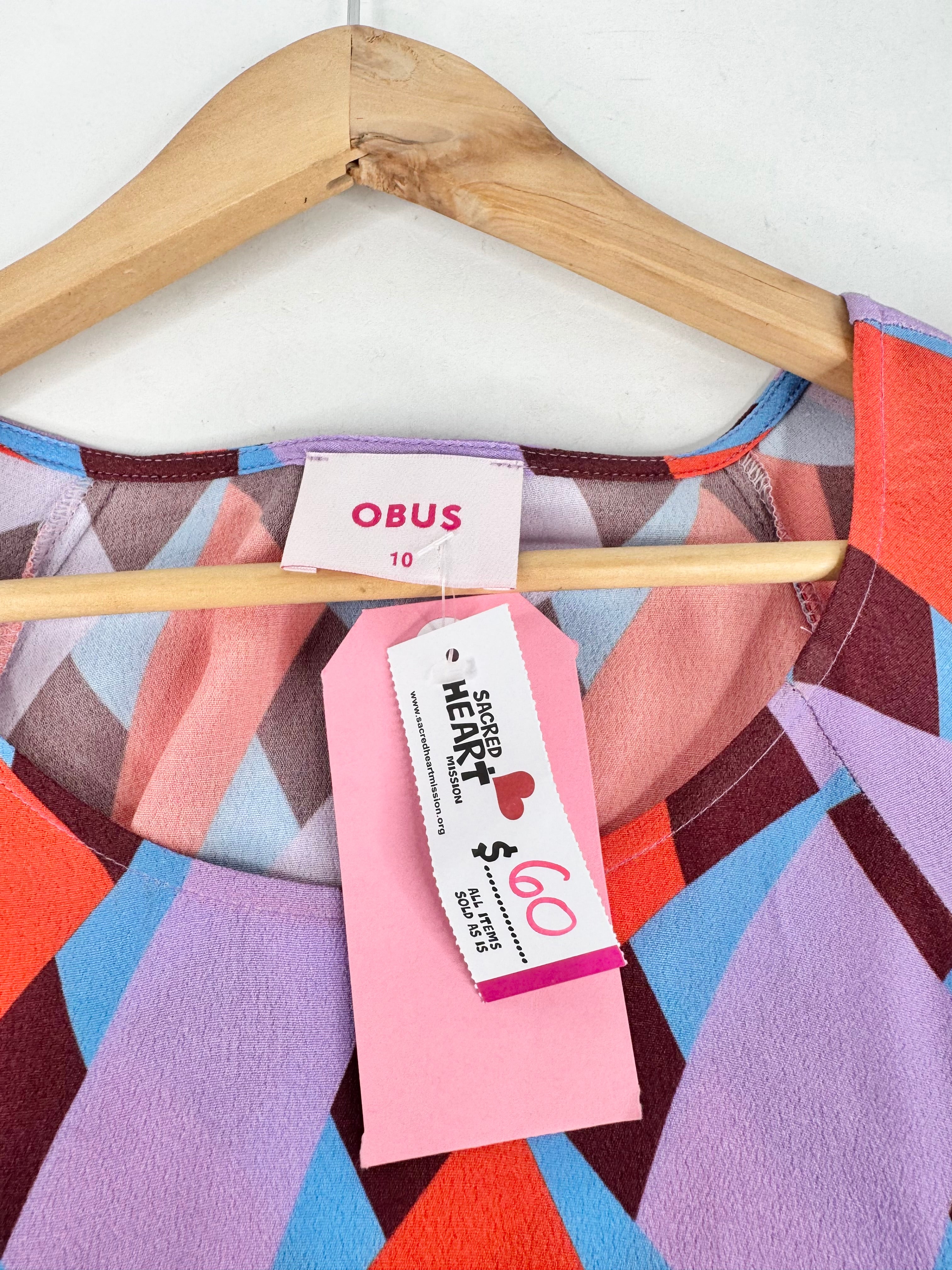 Obus Geometrical Tunic Dress - AU10