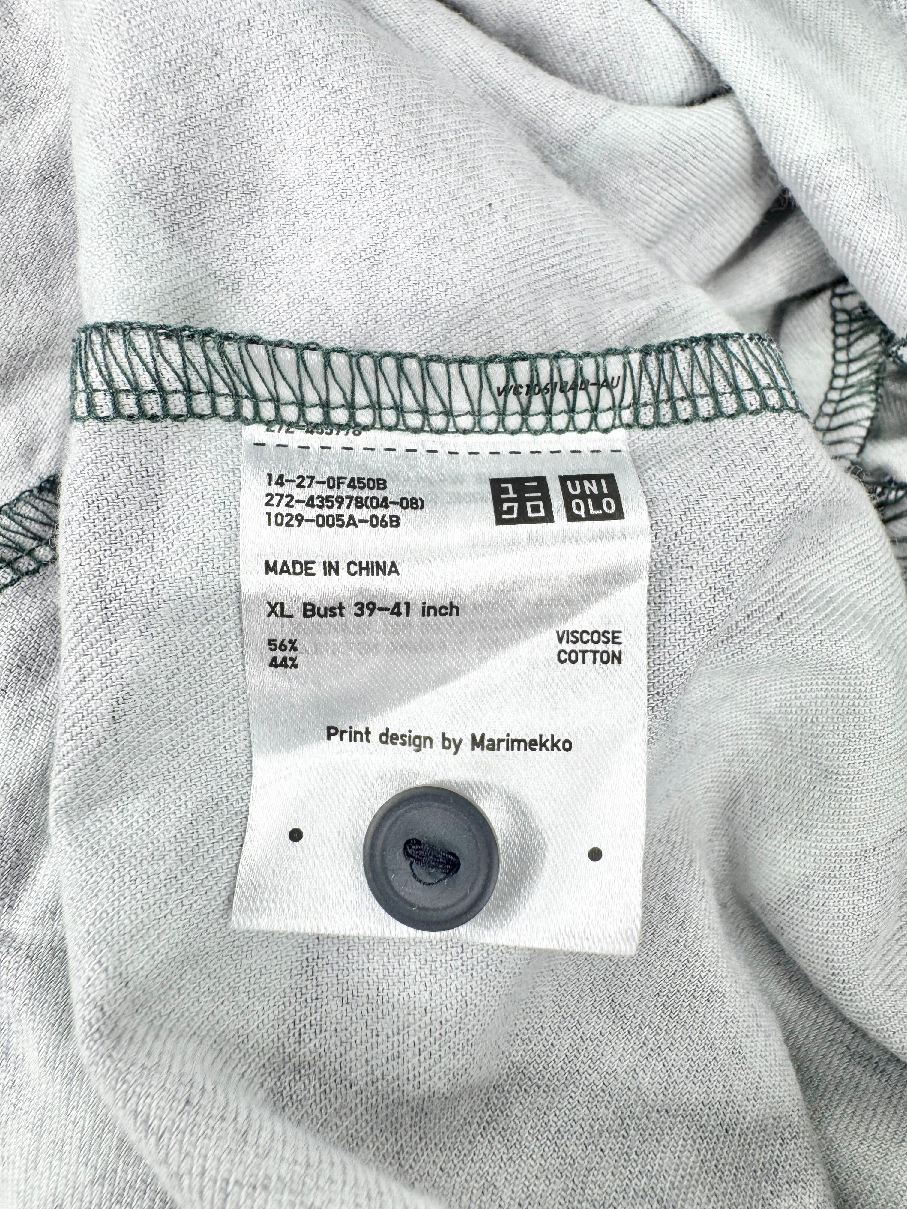 Uniqlo x Marimekko Flannel Maxi Dress - AU14/16