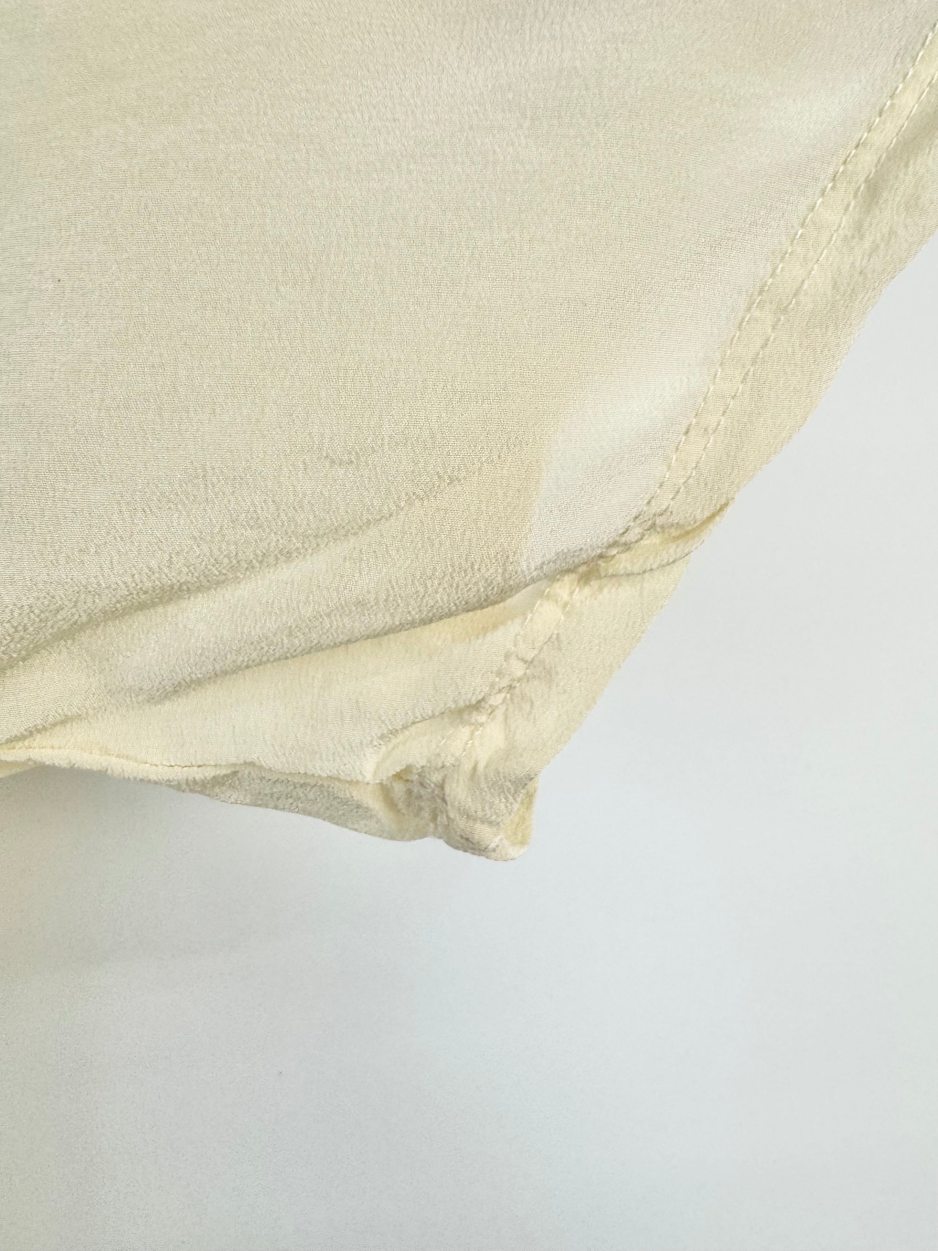 Cynthia Rowley Dúo Tone Silk Top - AU8/10