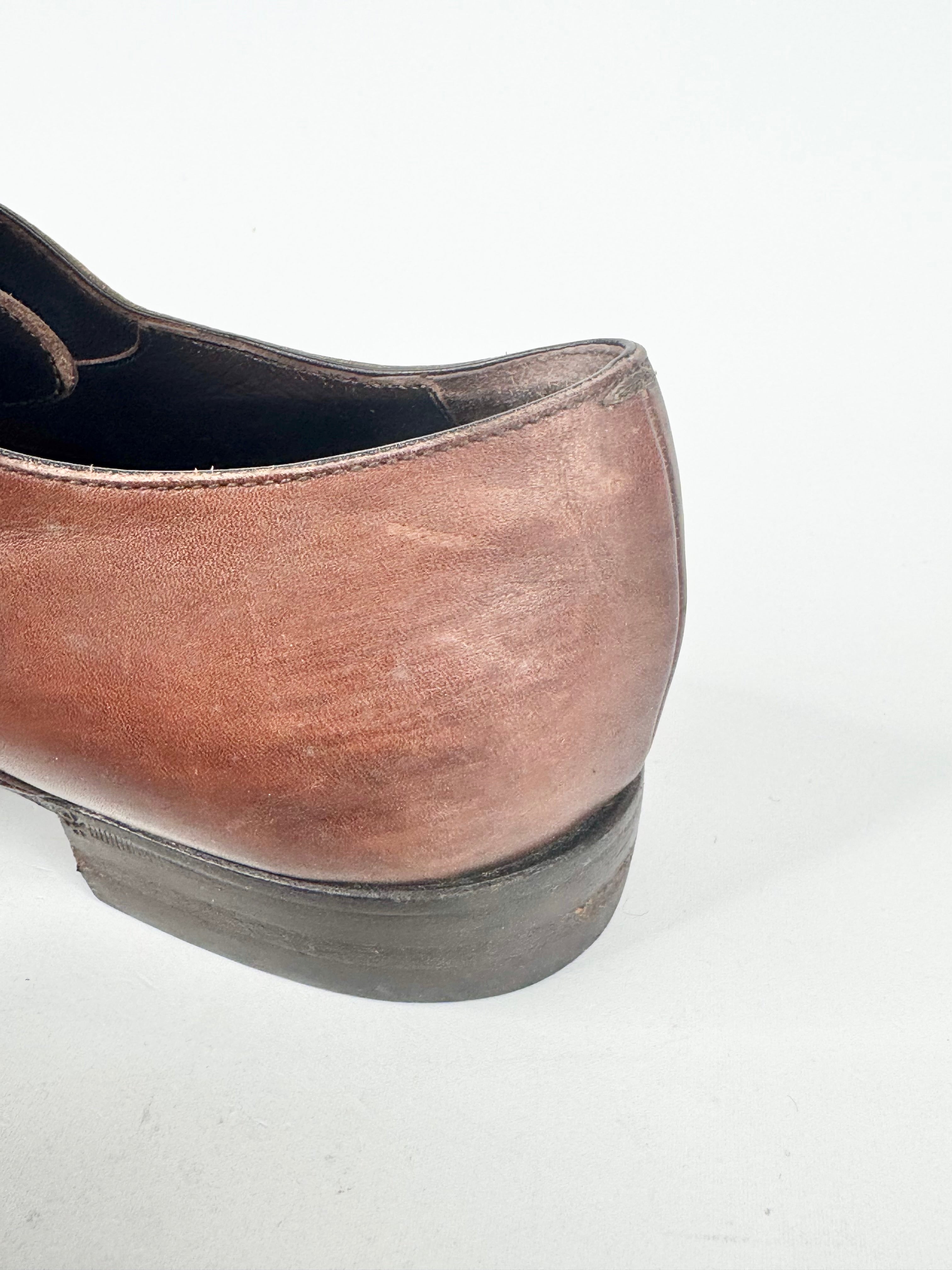 Vintage Gucci Brown Lace Ups - EU41