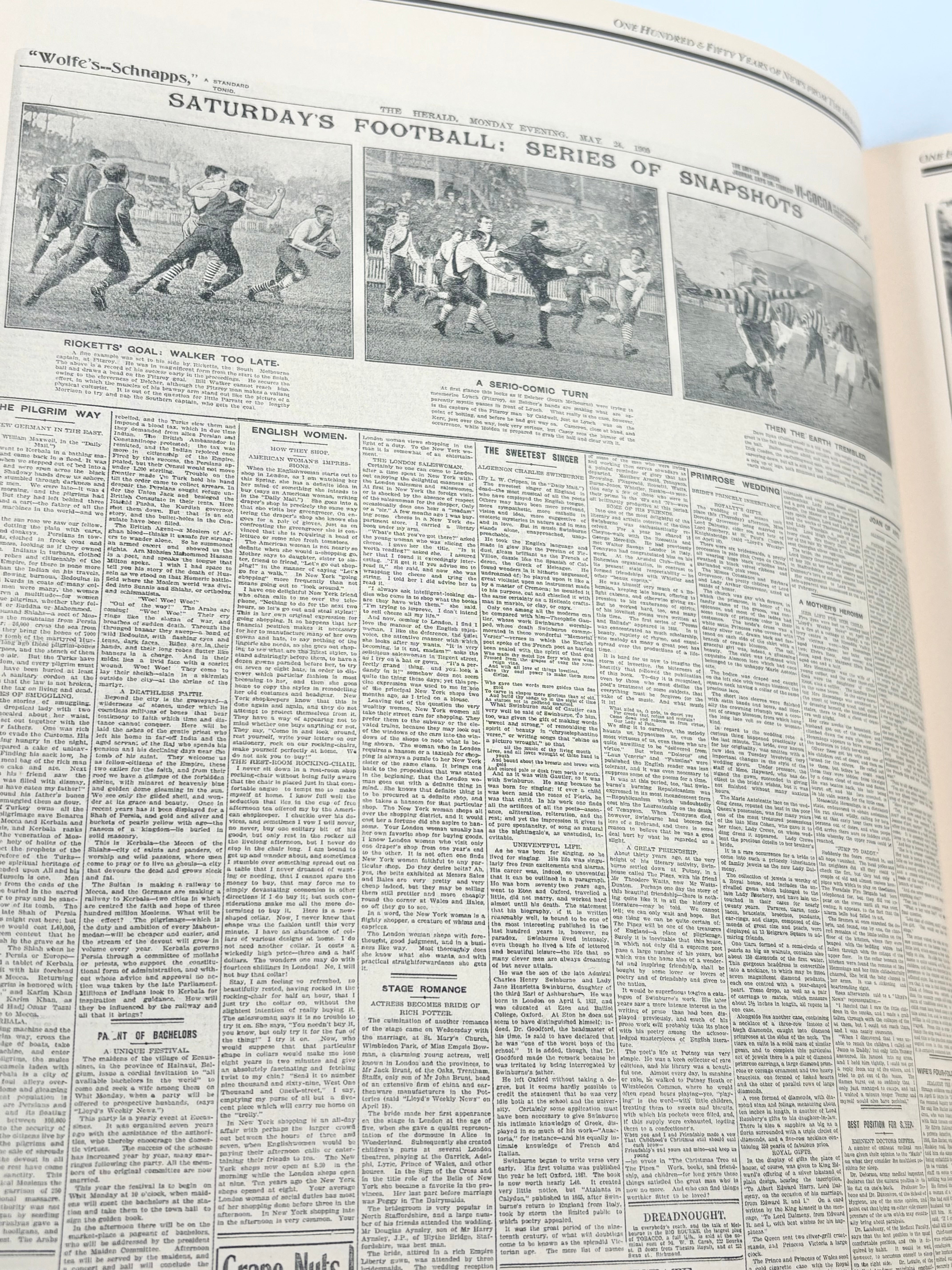 One Hundred & Fifty Years Of News From The Herald (Hardcover Book)