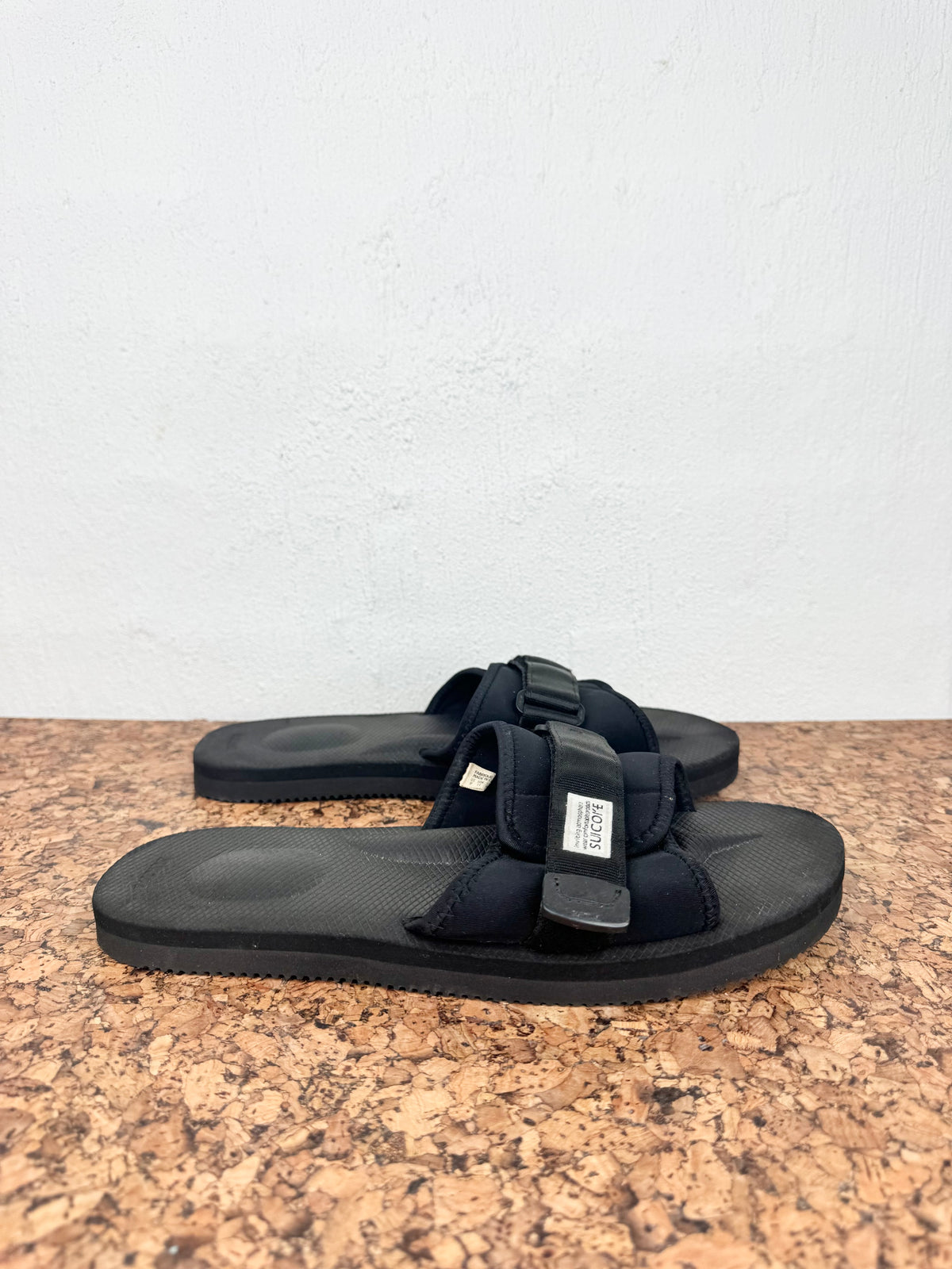 Suicoke Black Technical Slides - EU42