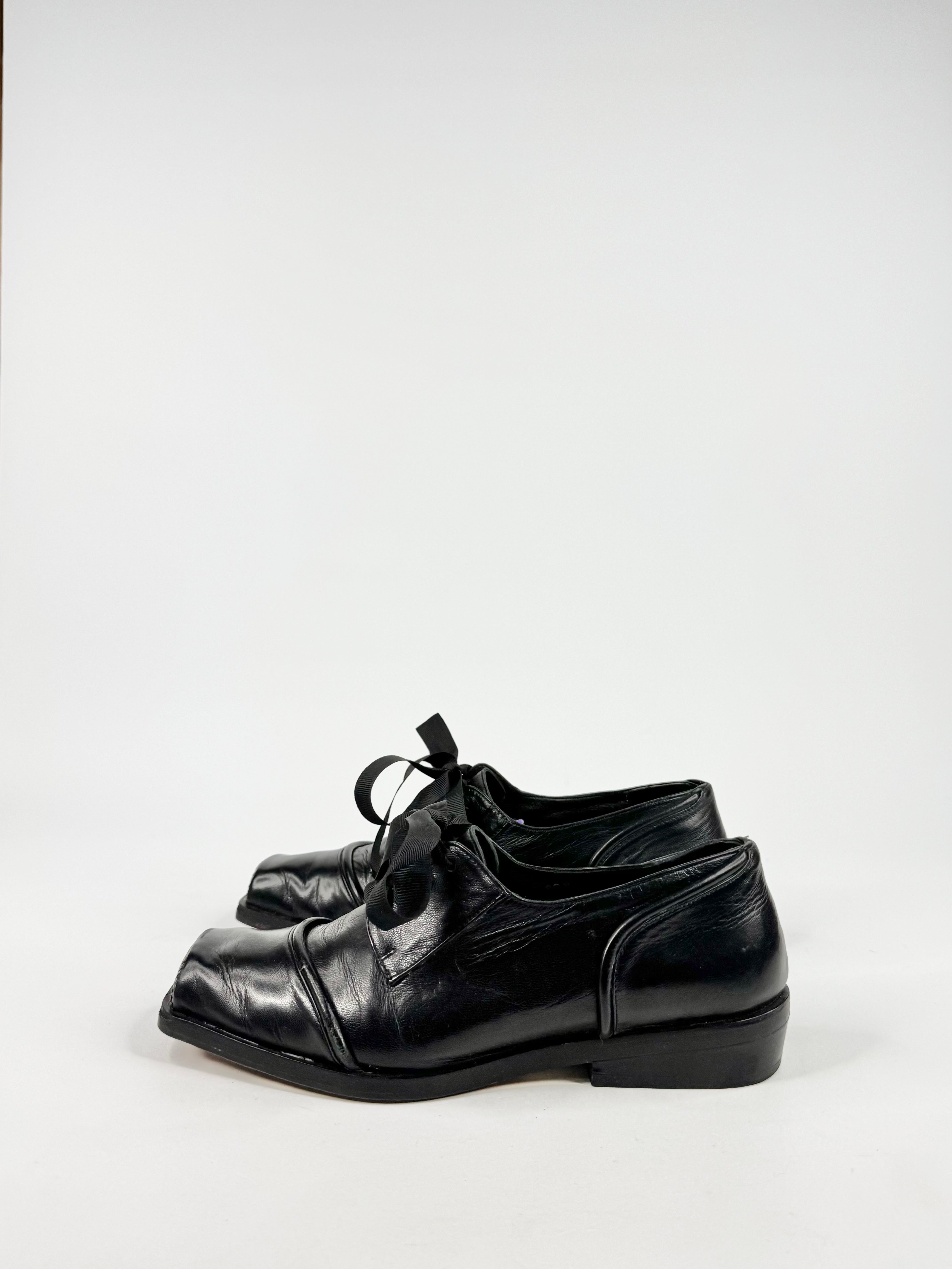 Preston ZLY Black 'Sojourner' Lace Up Shoes - EU37