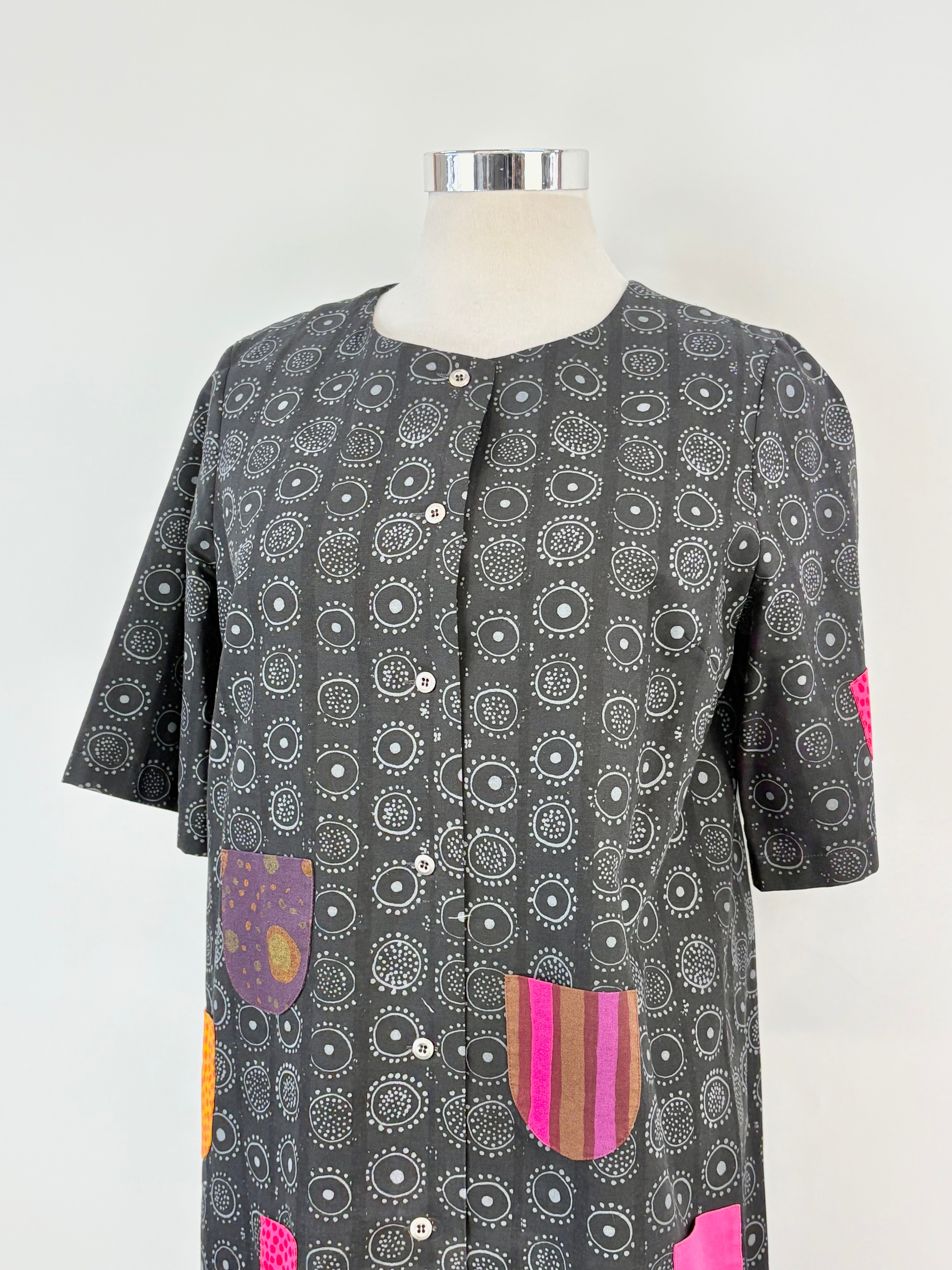 Marimekko Black Iroinentakki Shirt Dress - AU16
