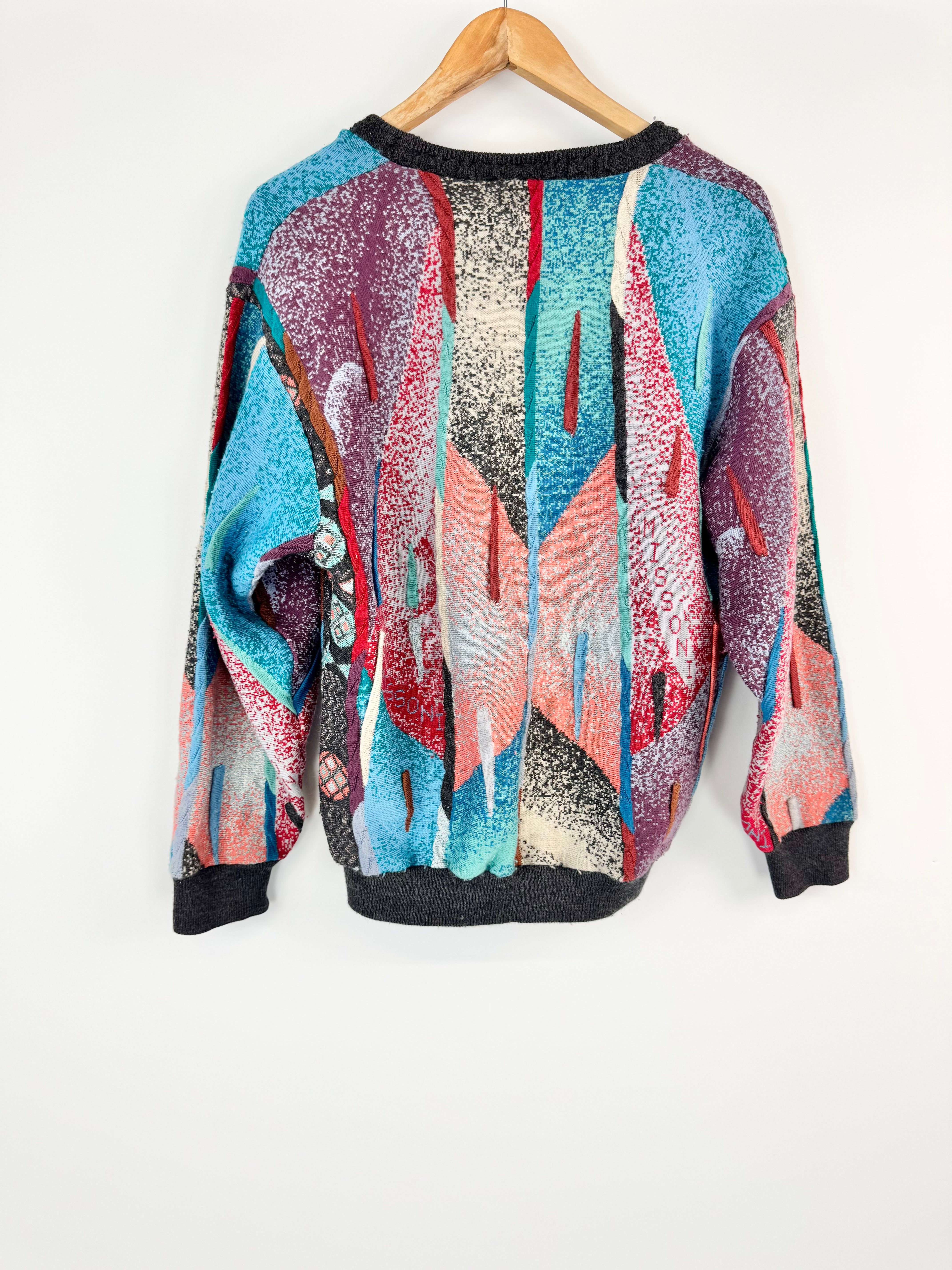 Vintage 3D Knitted Sweater - AU10