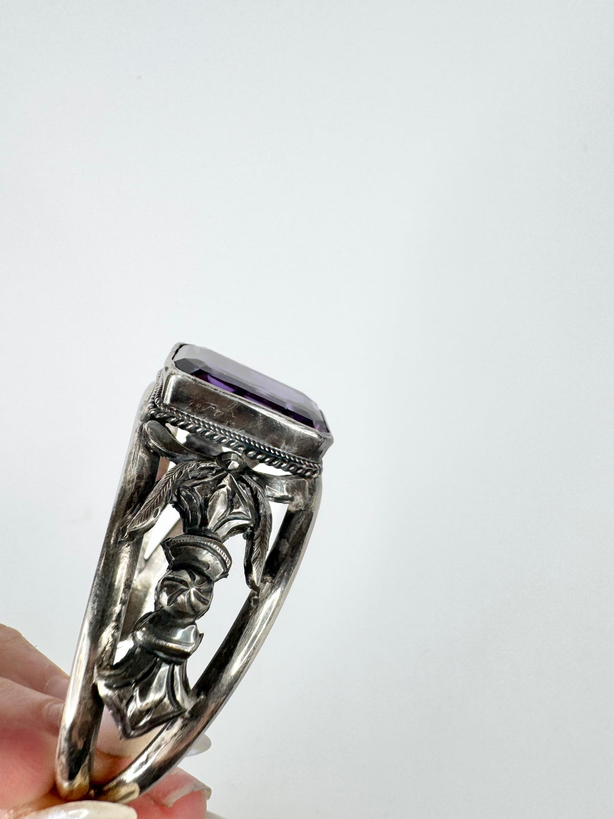 Vintage Sterling Silver Cuff