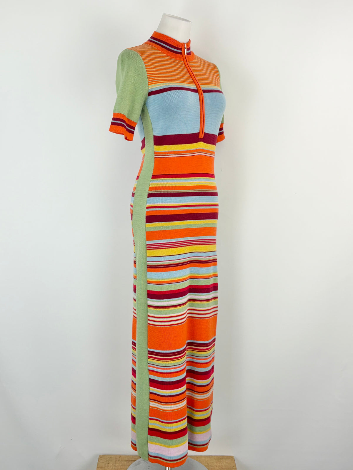 Alémais Multicolour 'Alexandra' Stripe Dress - AU6/8