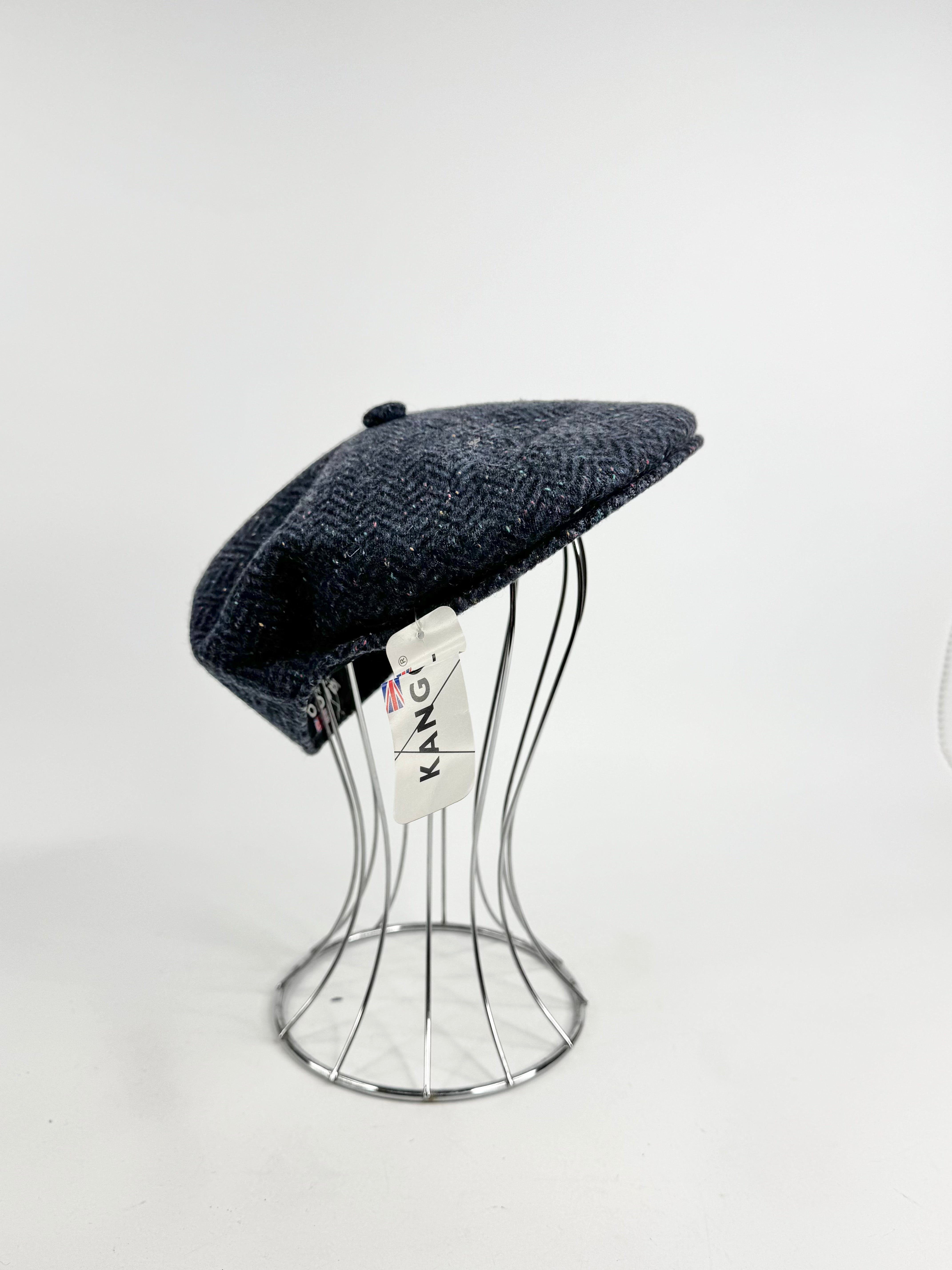 Kangol Blue Tweed 'Dornoch' Hat NWT