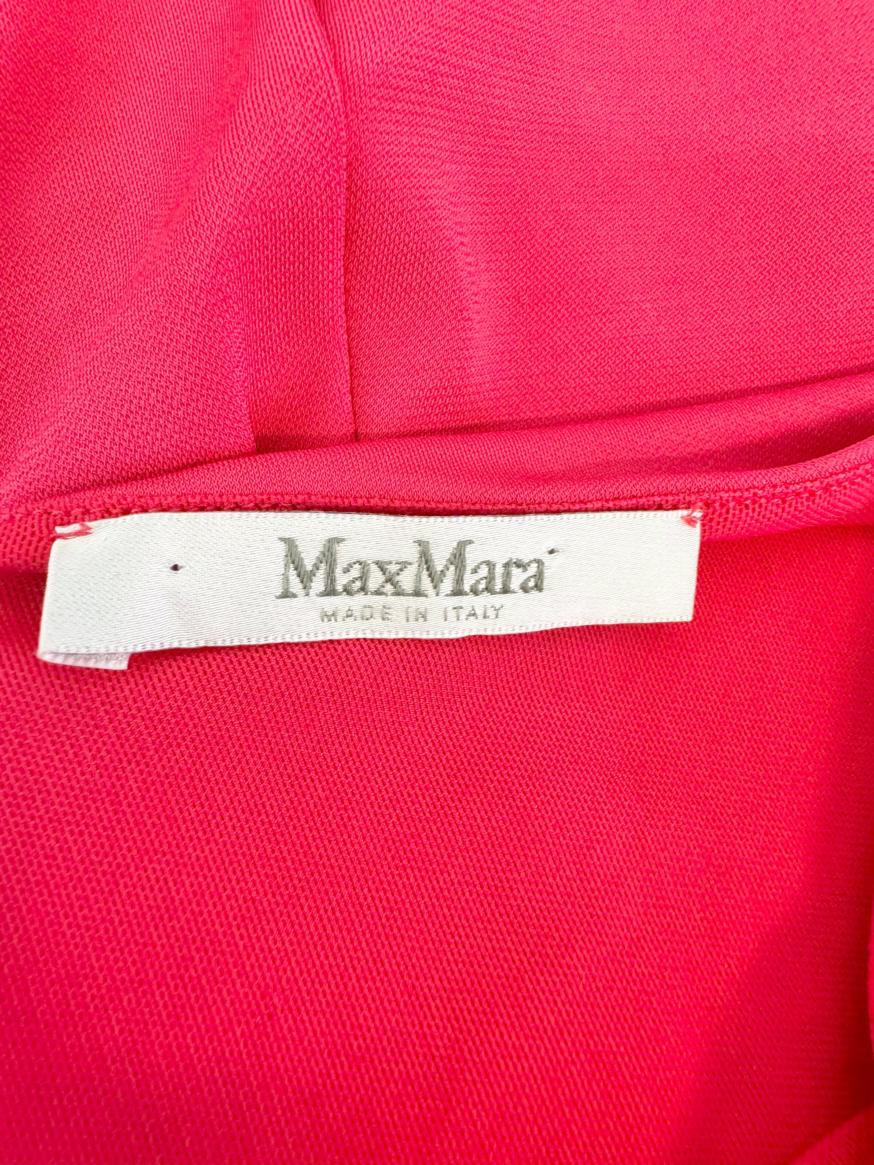Max Mara Fuchsia Midi Dress - AU12