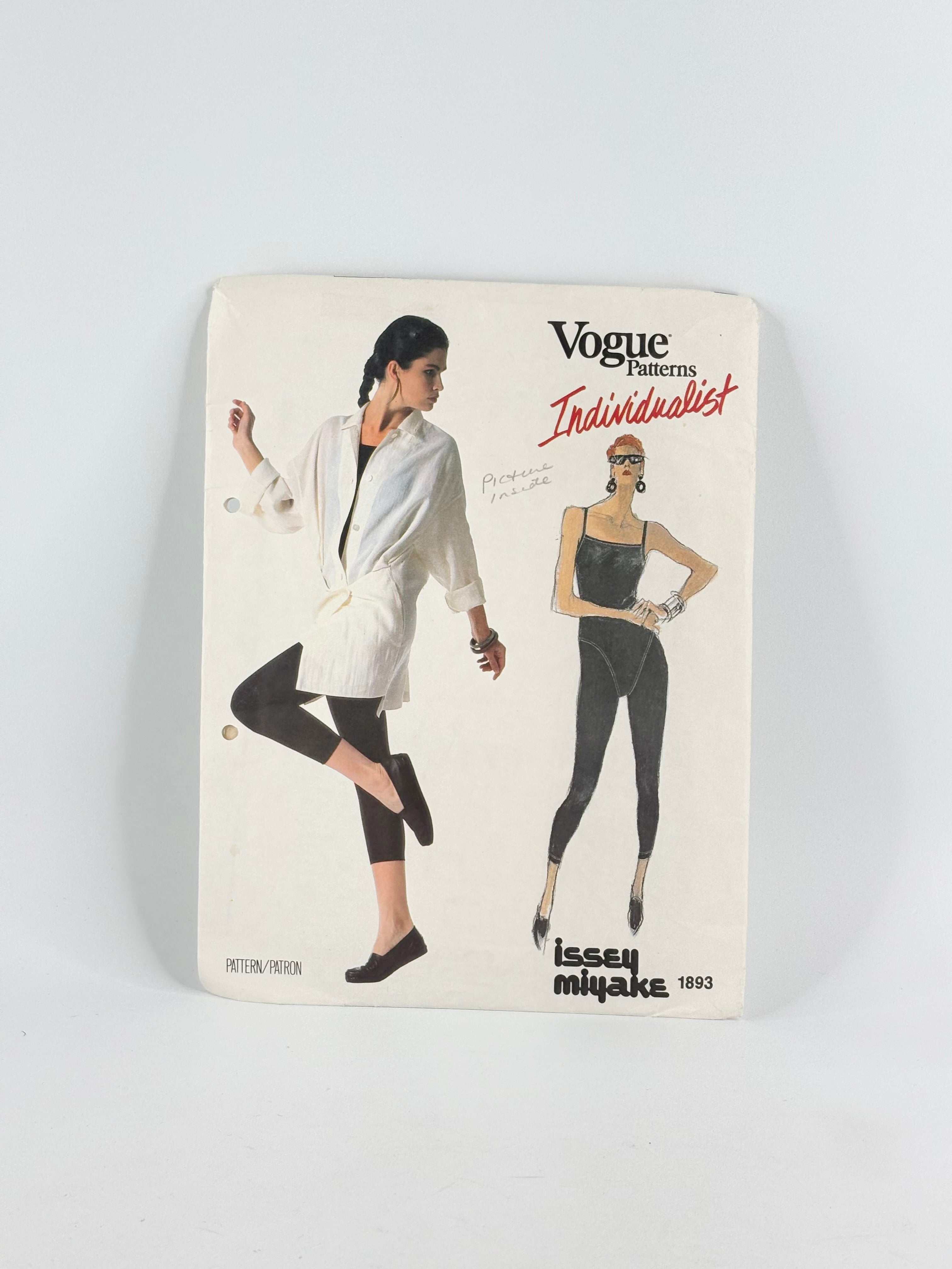 Vogue Patterns Individualist Issey Miyake Jacket: No. 1893 - Size 8