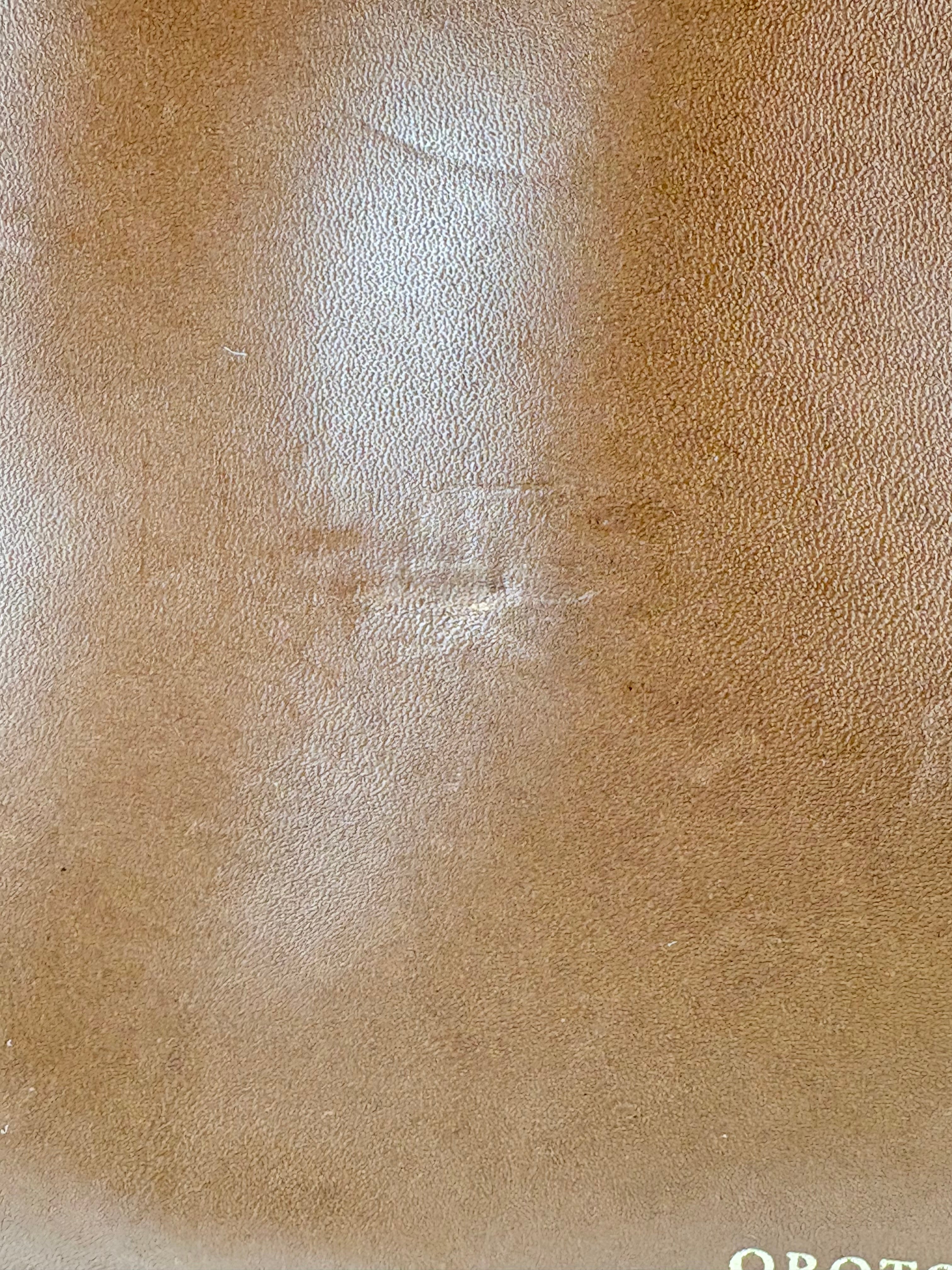 Oroton Tan Leather 'Satesman' Brieftote