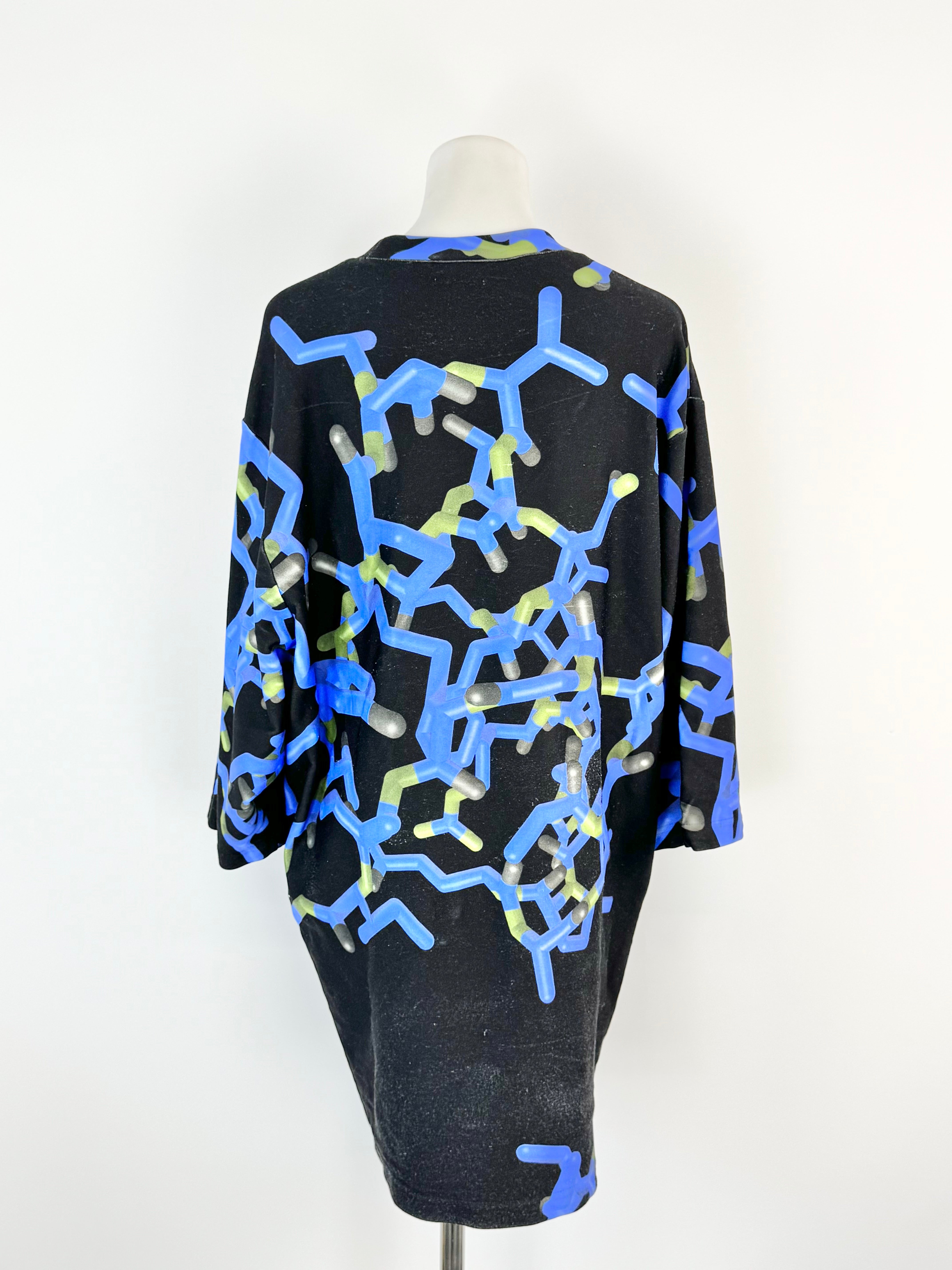 Christopher Kane Blue & Black Dress - AU10