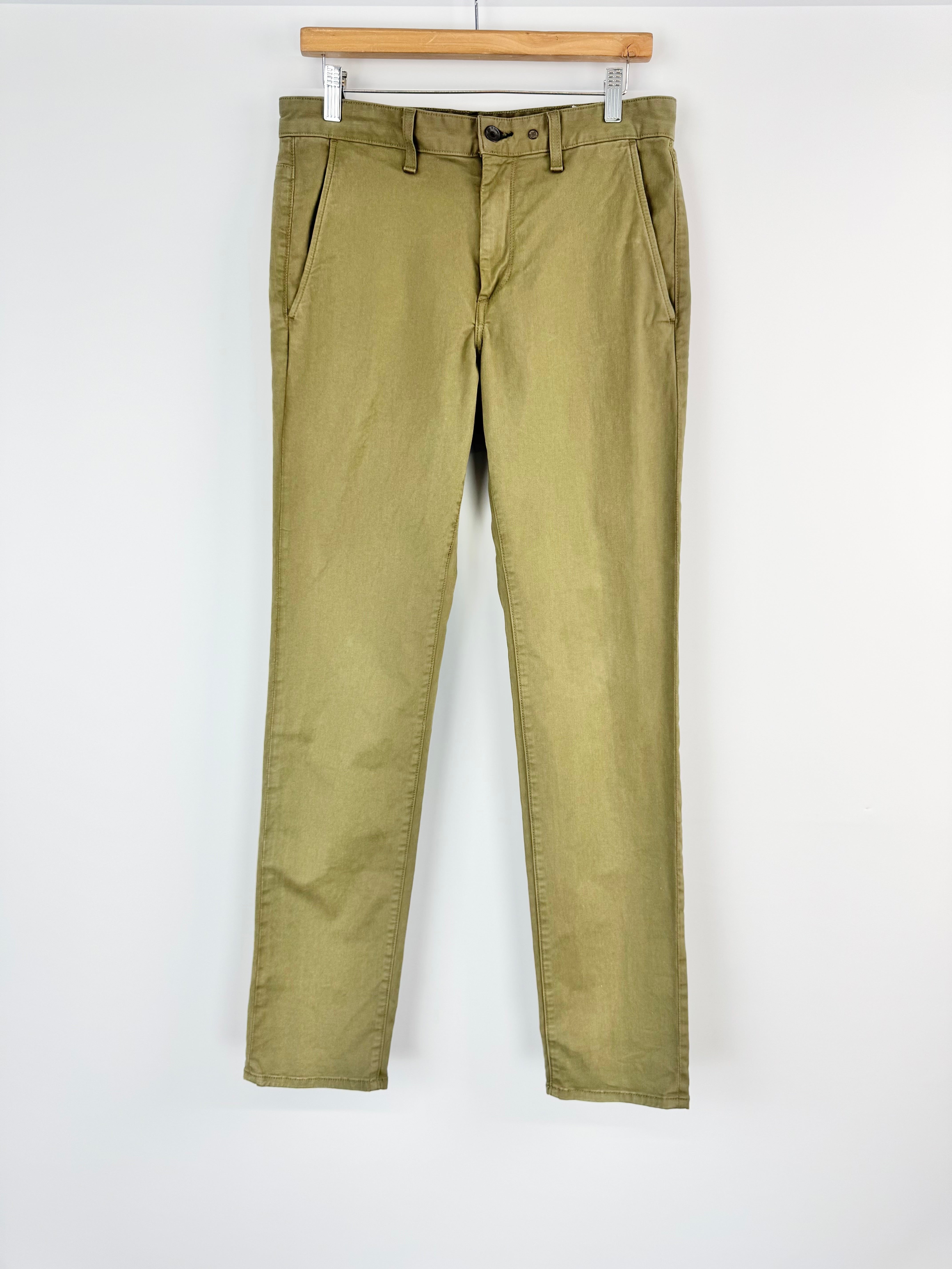 Rag & Bone Army Green Canvas Pants - 30
