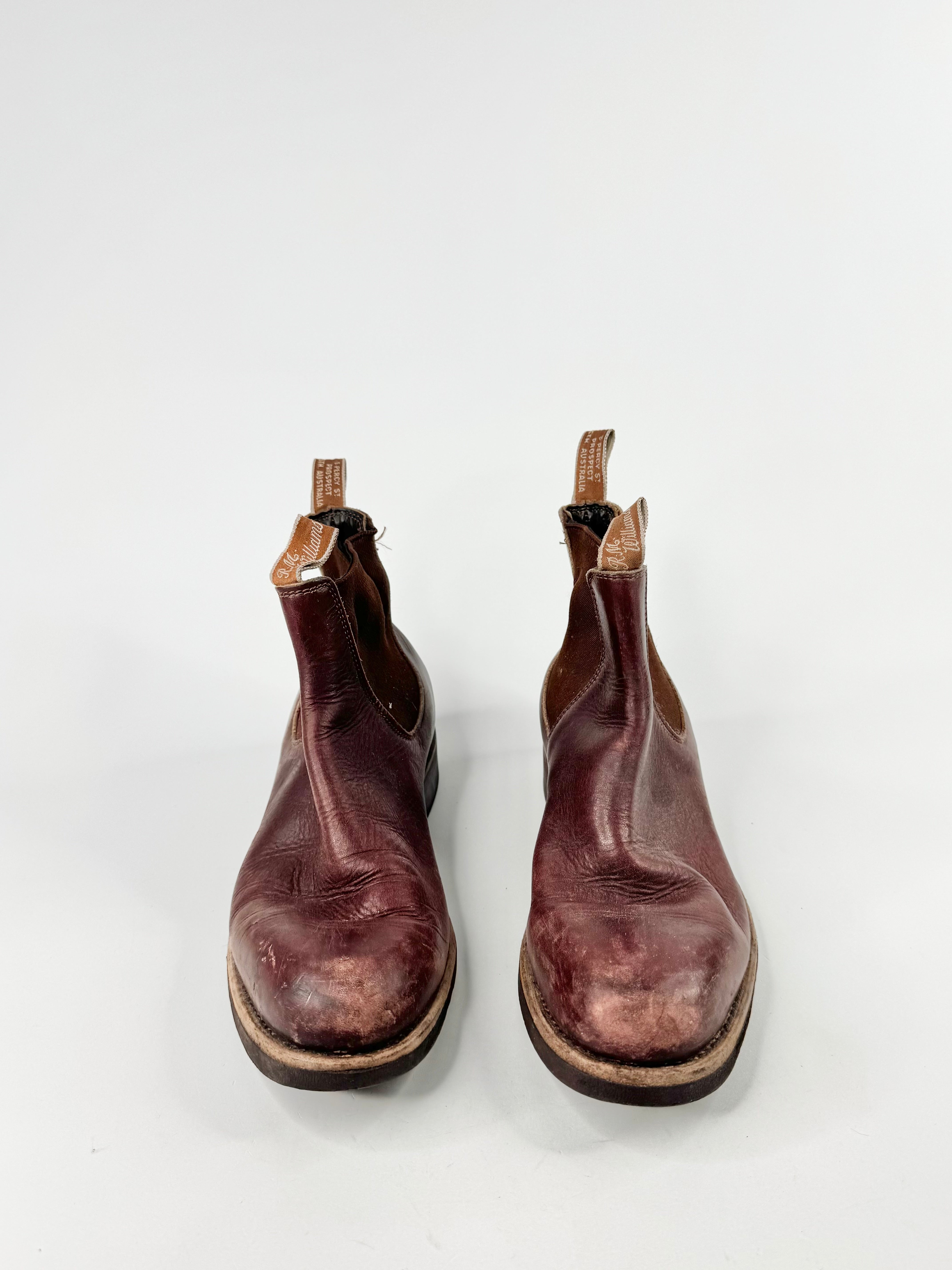 R.M. Williams Red Boots - 6.5G