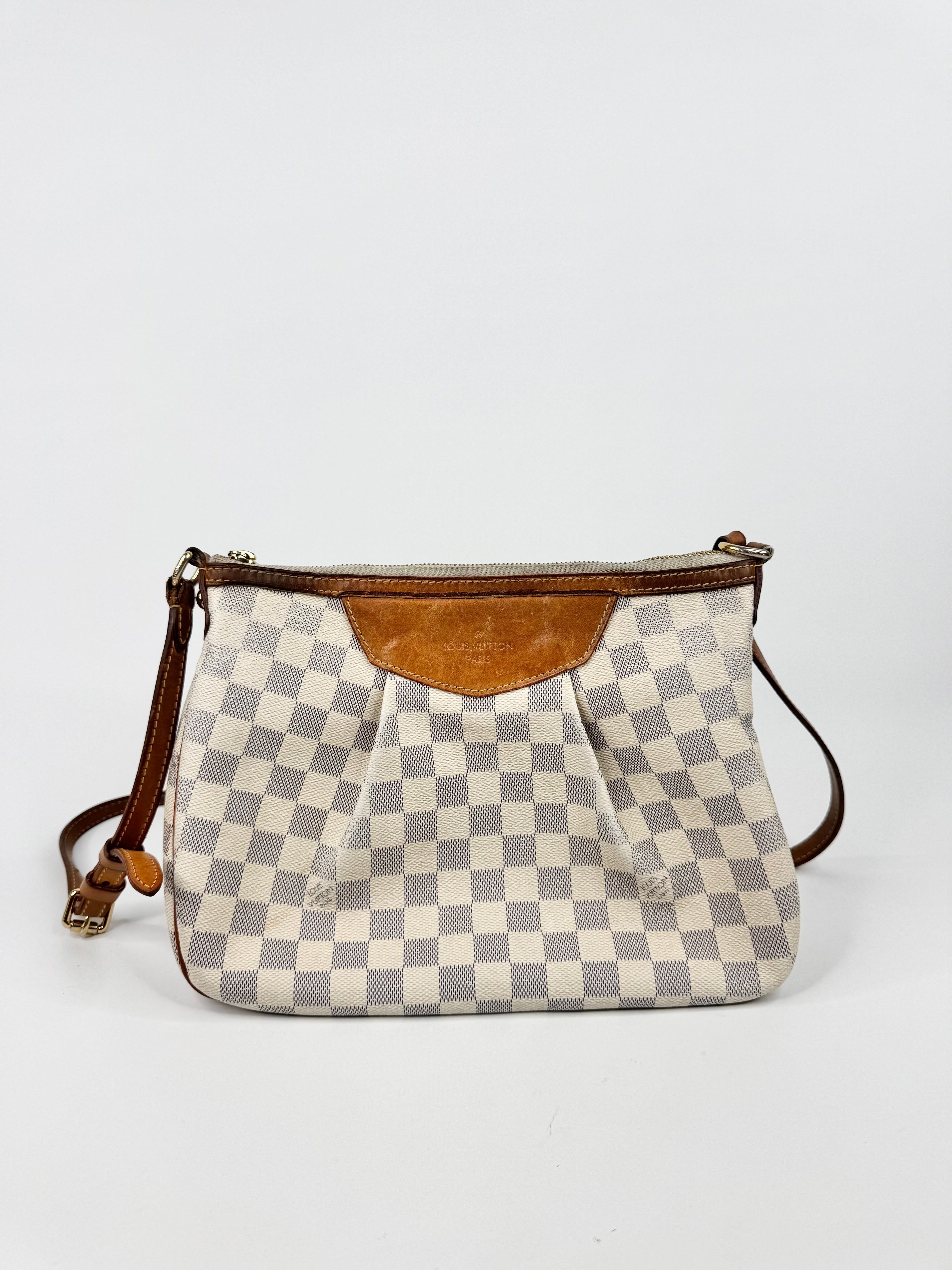 Louis Vuitton 'Siracusa' Cloth Handbag