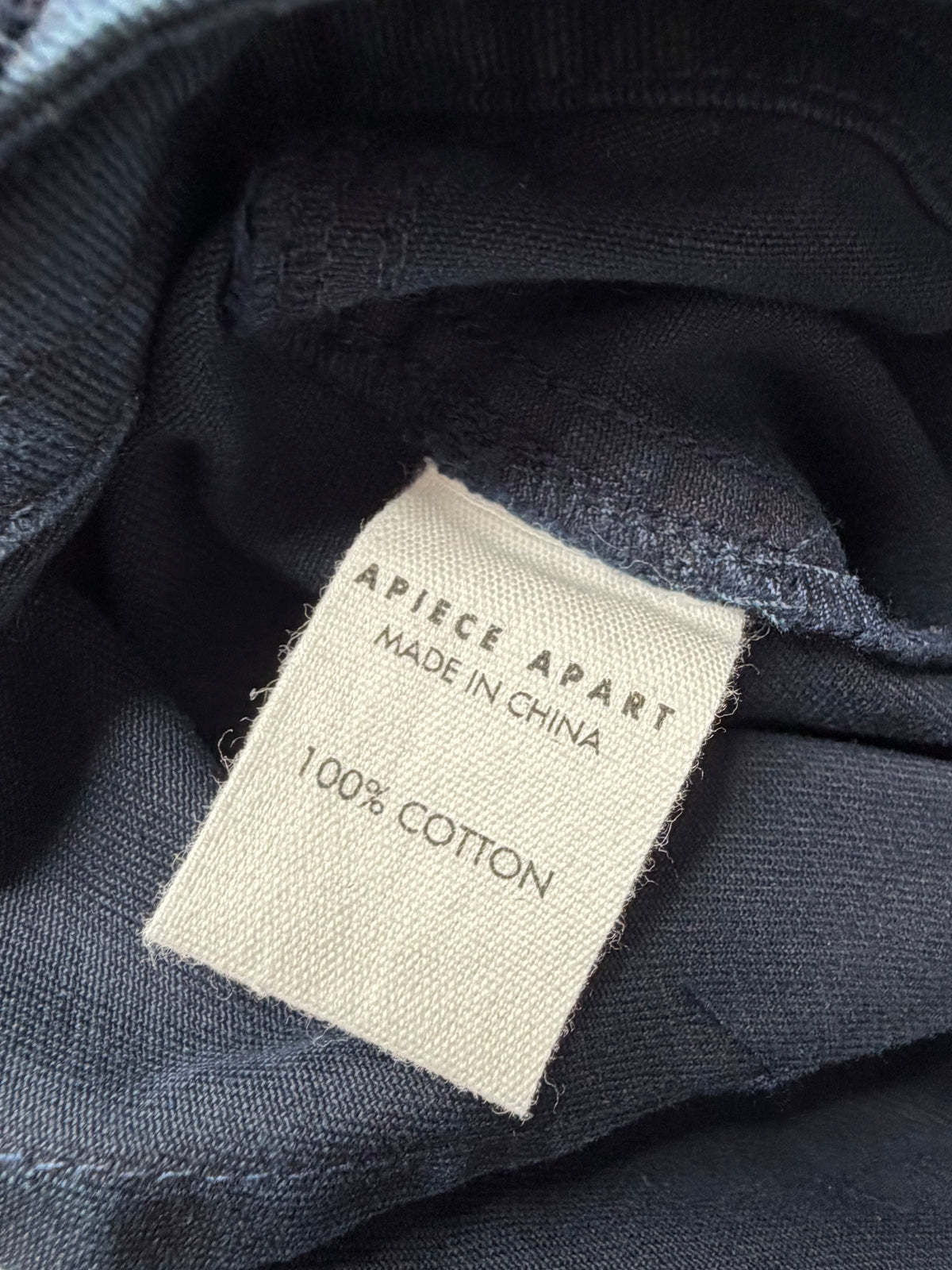 Apiece Apart Navy Cotton Slacks - AU8/10